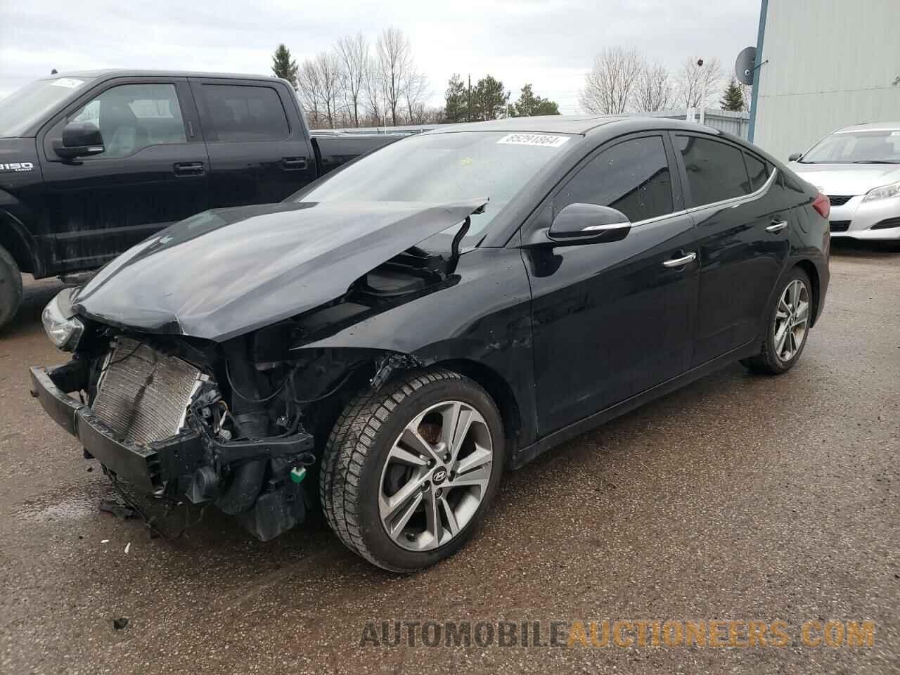 KMHD84LF8HU172567 HYUNDAI ELANTRA 2017