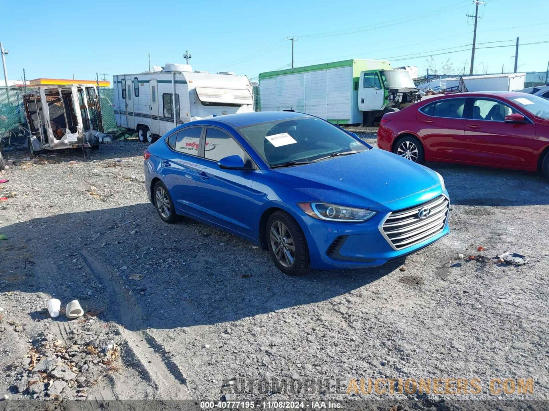 KMHD84LF8HU241872 HYUNDAI ELANTRA 2017