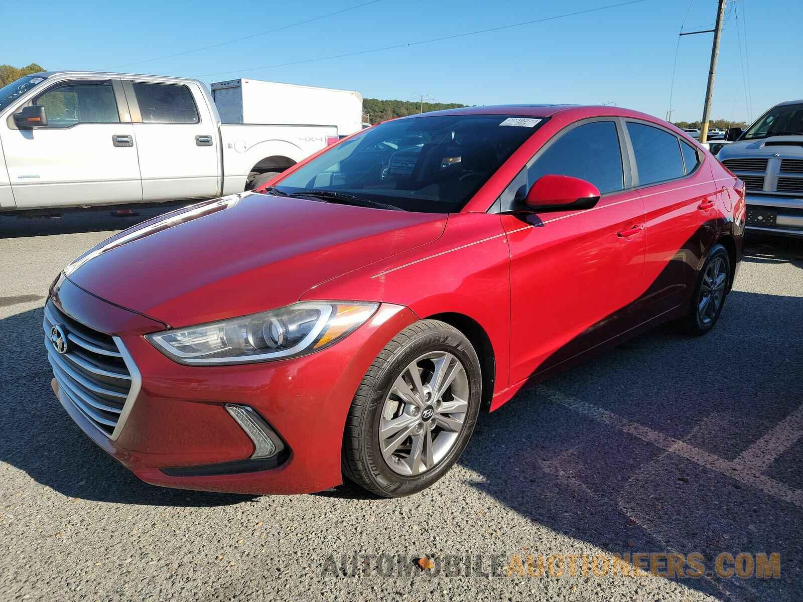 KMHD84LF8HU253715 Hyundai Elantra 2017