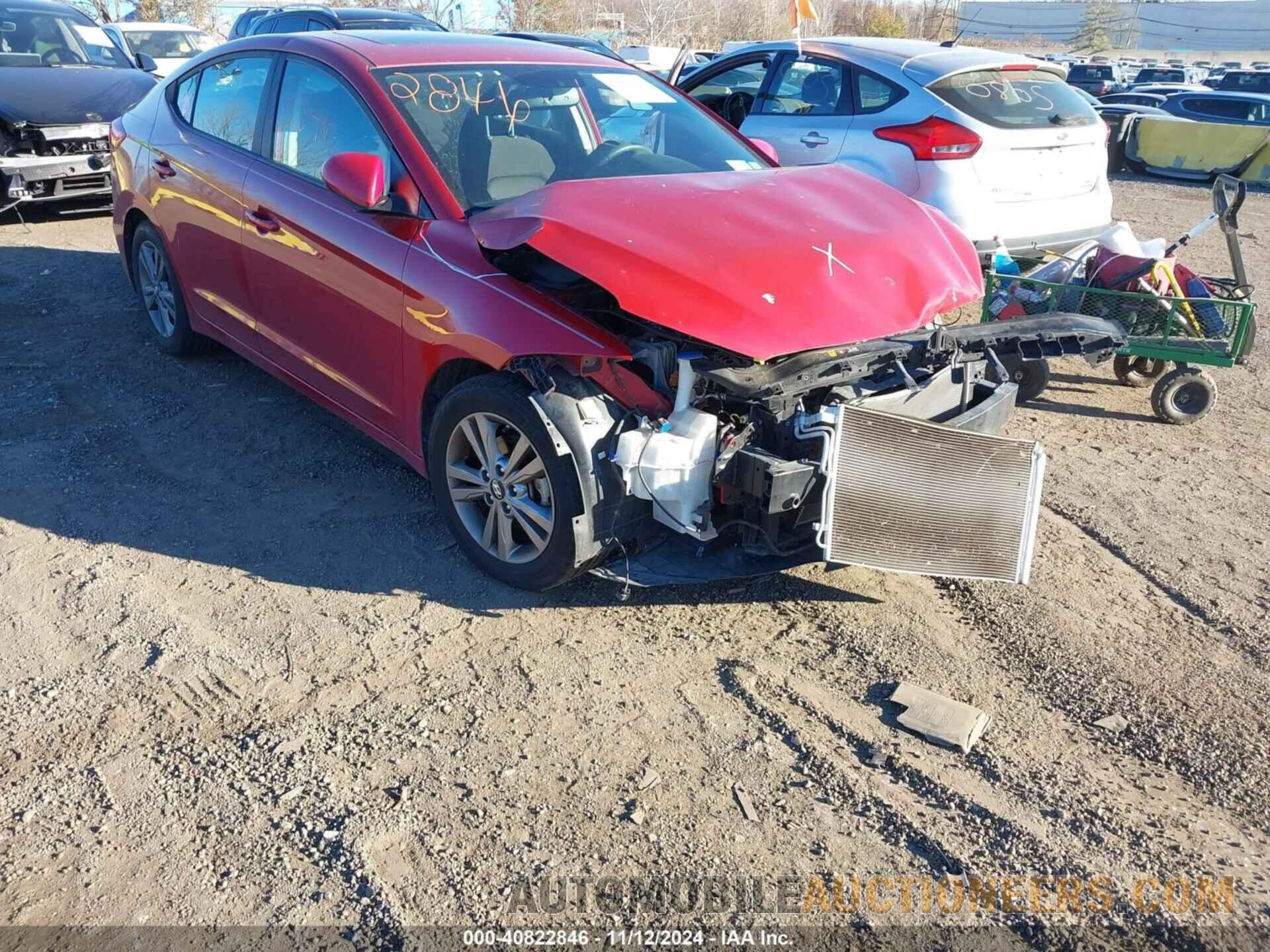 KMHD84LF8HU369285 HYUNDAI ELANTRA 2017