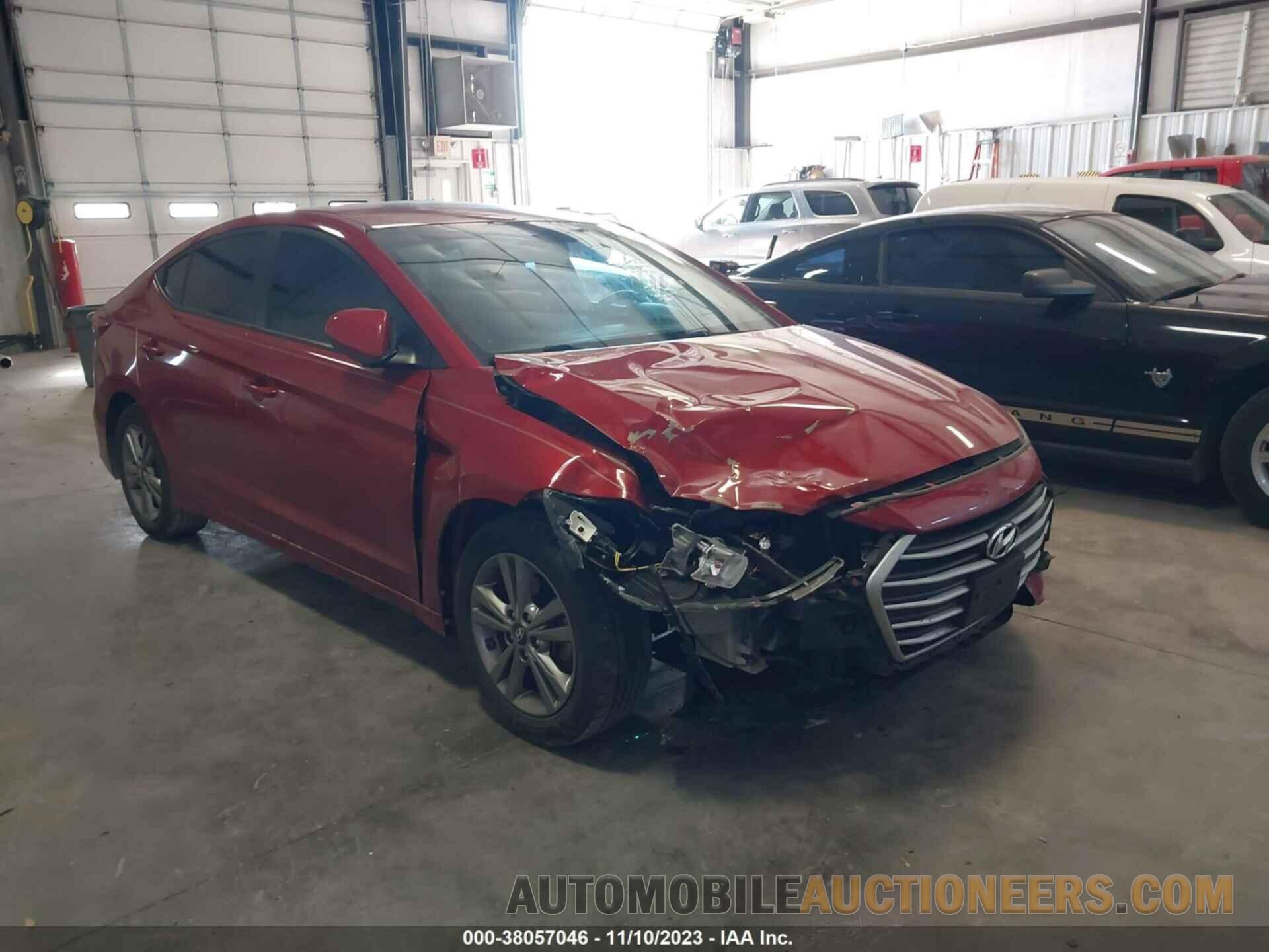 KMHD84LF8JU453239 HYUNDAI ELANTRA 2018