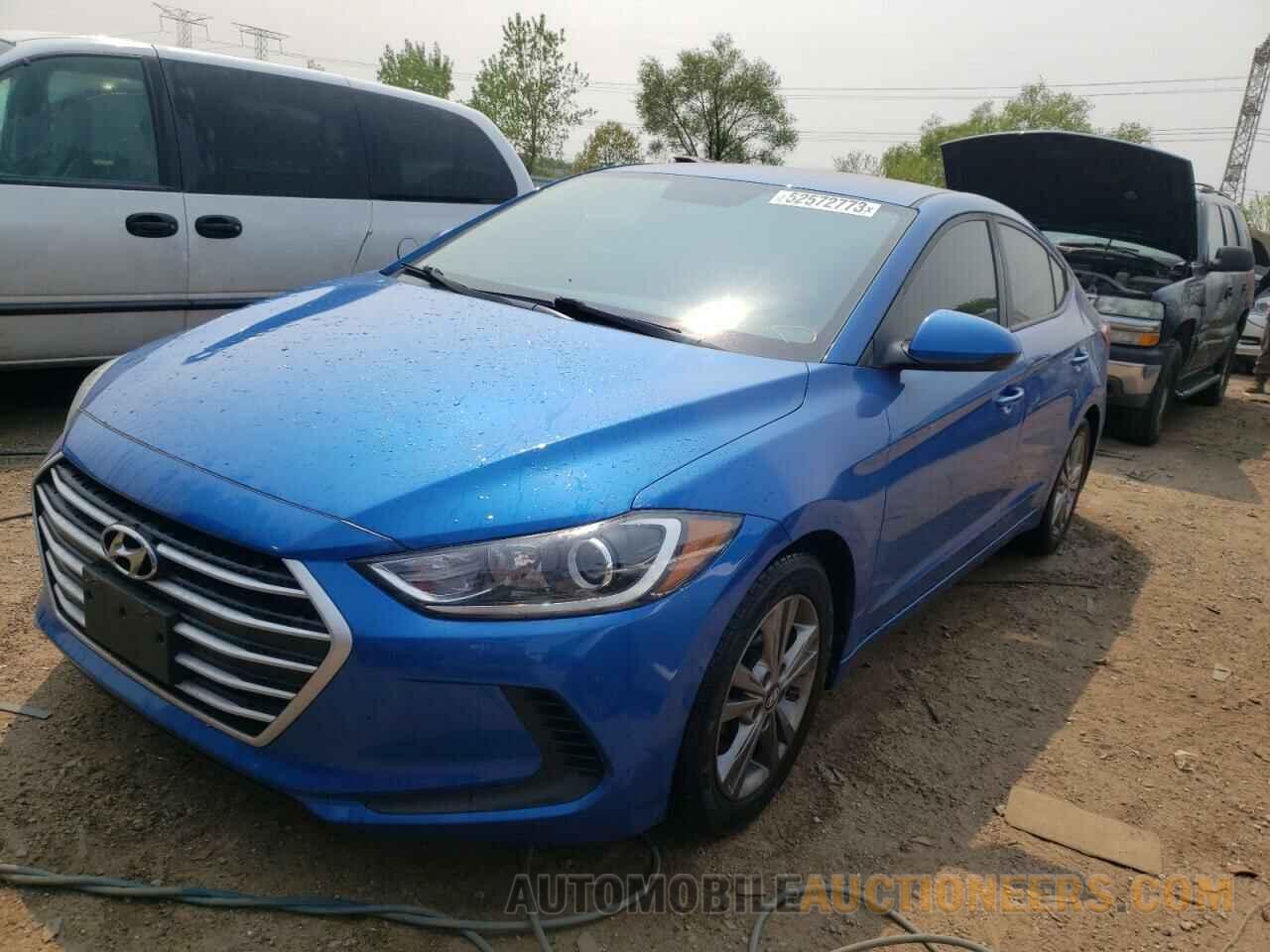 KMHD84LF8JU470185 HYUNDAI ELANTRA 2018