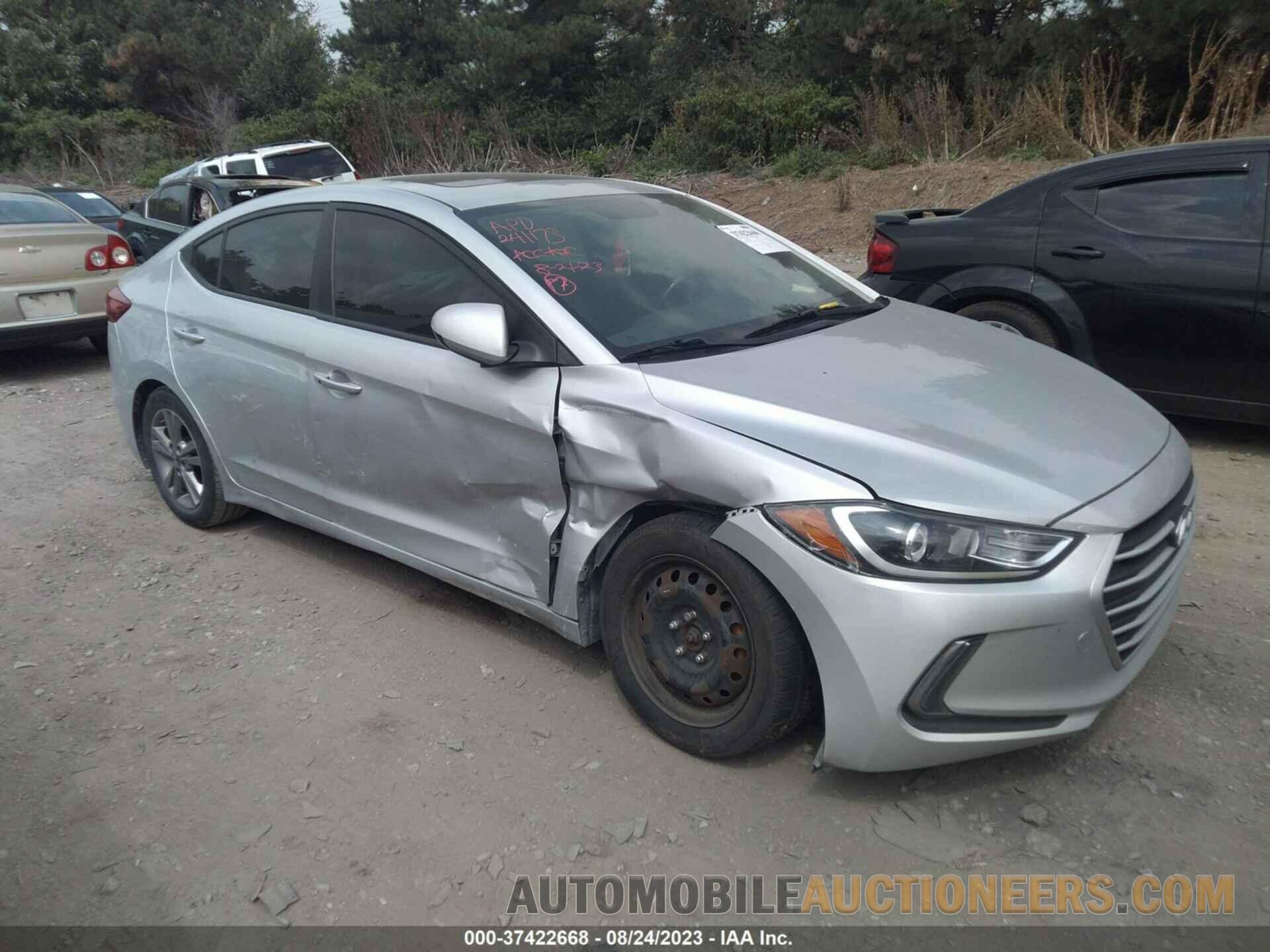 KMHD84LF8JU491960 HYUNDAI ELANTRA 2018