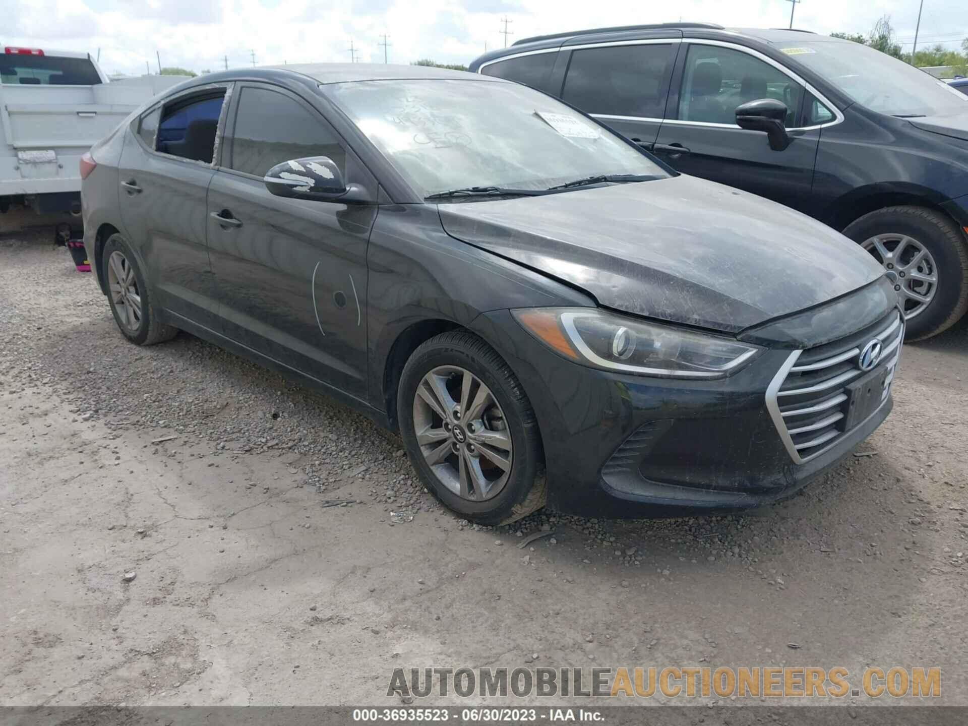 KMHD84LF8JU493367 HYUNDAI ELANTRA 2018