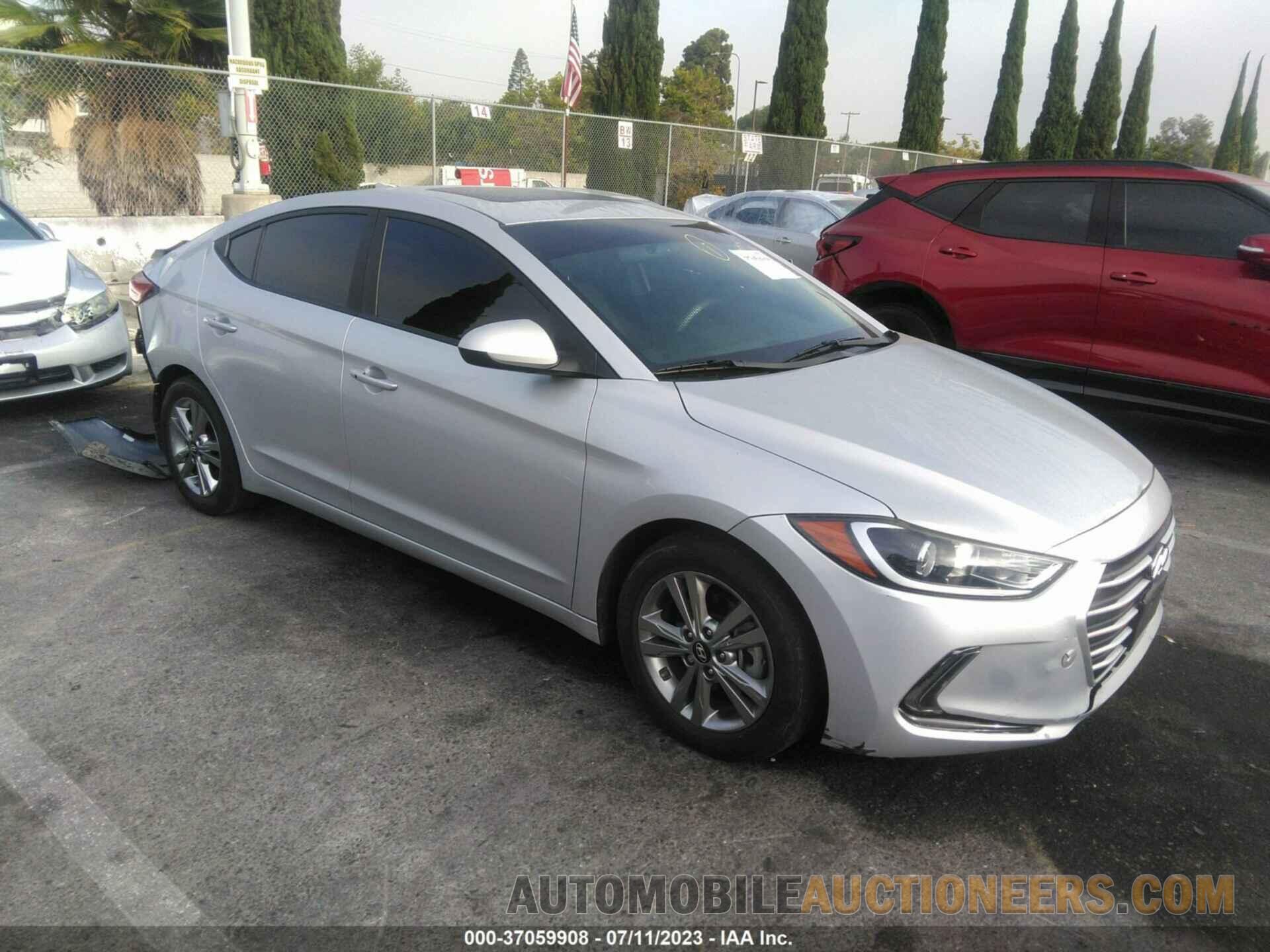 KMHD84LF8JU501791 HYUNDAI ELANTRA 2018