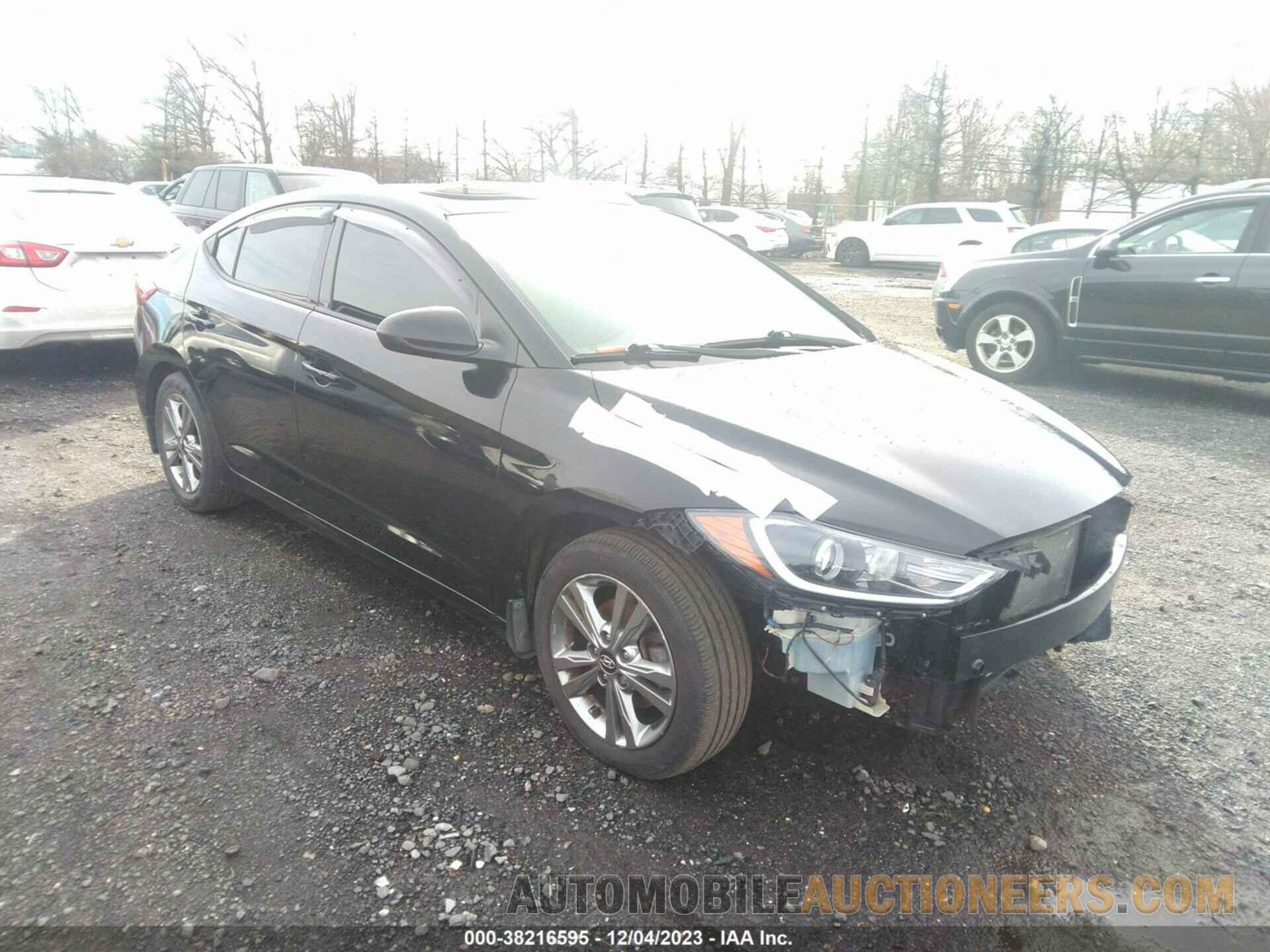 KMHD84LF8JU614673 HYUNDAI ELANTRA 2018