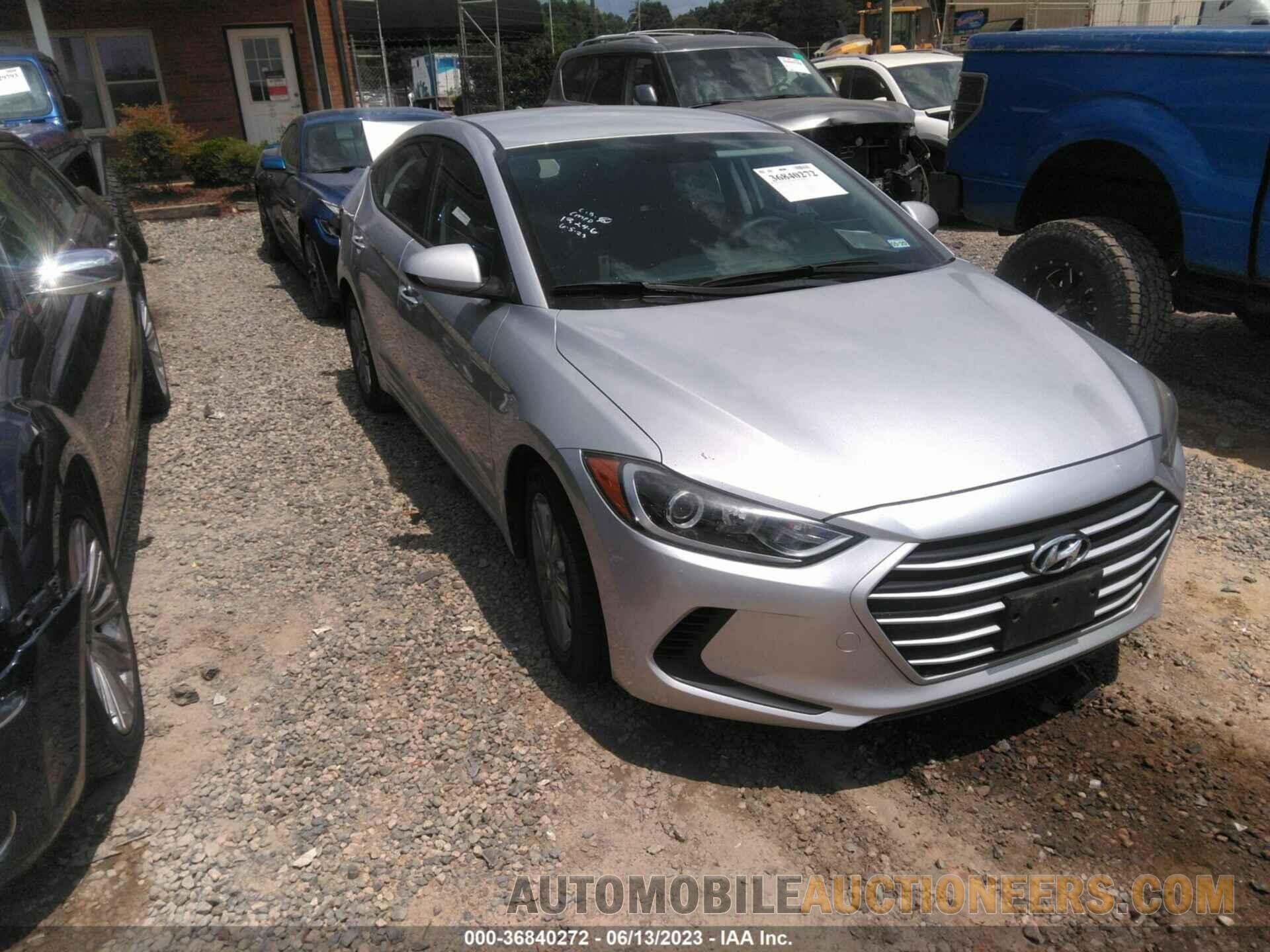 KMHD84LF8JU620876 HYUNDAI ELANTRA 2018