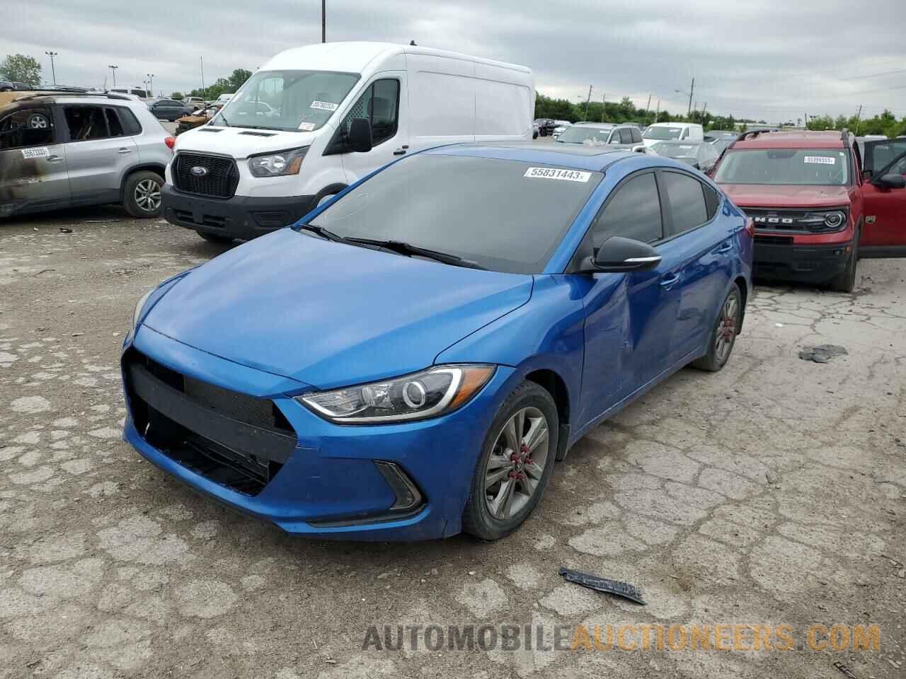 KMHD84LF8JU624037 HYUNDAI ELANTRA 2018