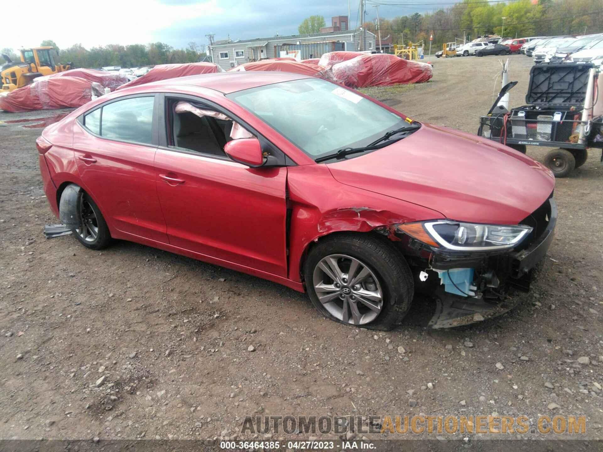 KMHD84LF8JU704504 HYUNDAI ELANTRA 2018