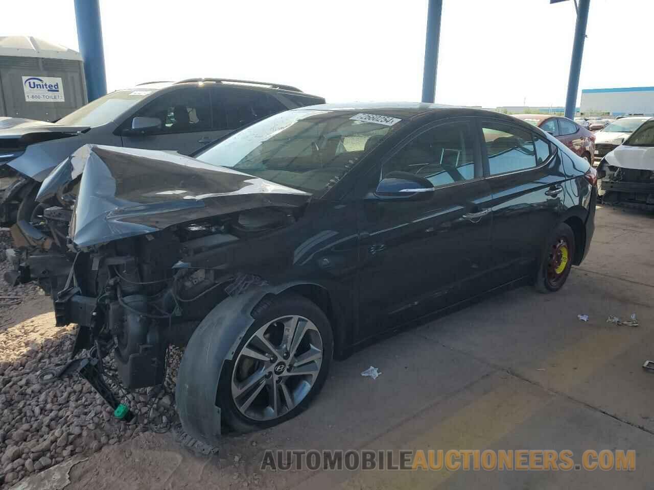 KMHD84LF9HU073594 HYUNDAI ELANTRA 2017