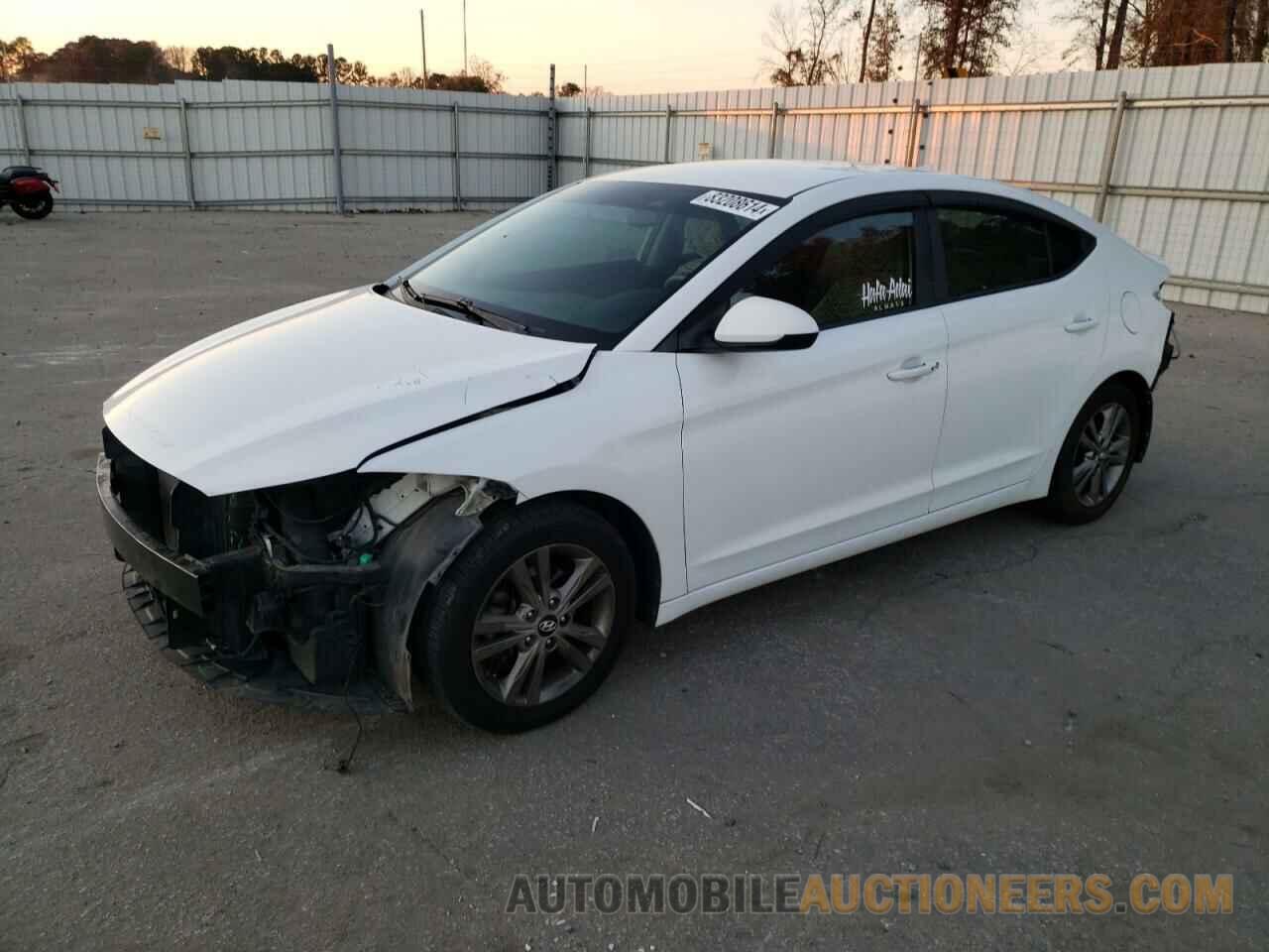 KMHD84LF9HU088080 HYUNDAI ELANTRA 2017