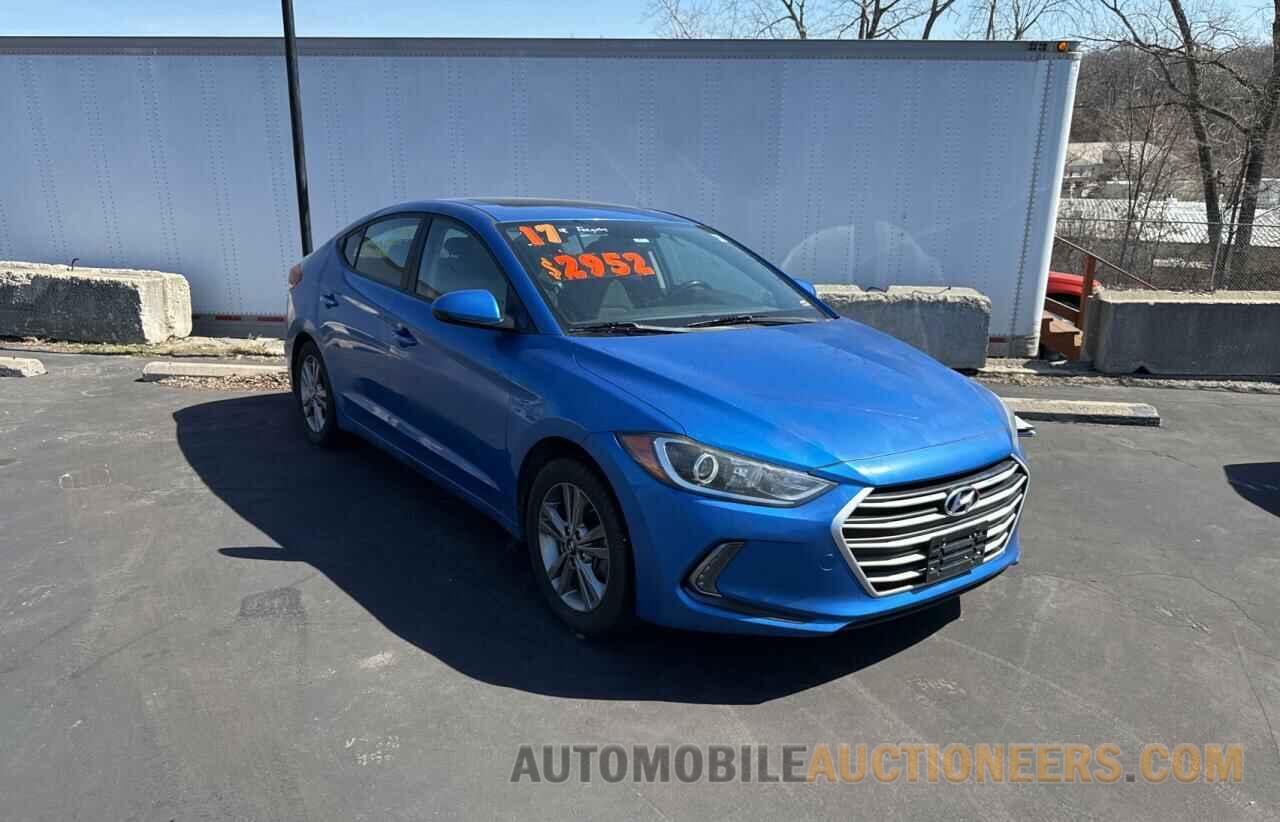 KMHD84LF9HU262990 HYUNDAI ELANTRA 2017