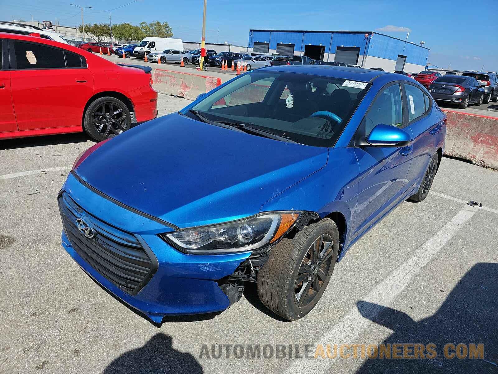 KMHD84LF9HU299005 Hyundai Elantra 2017