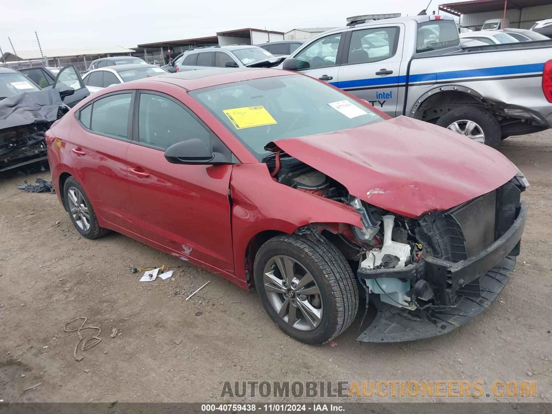 KMHD84LF9HU358408 HYUNDAI ELANTRA 2017