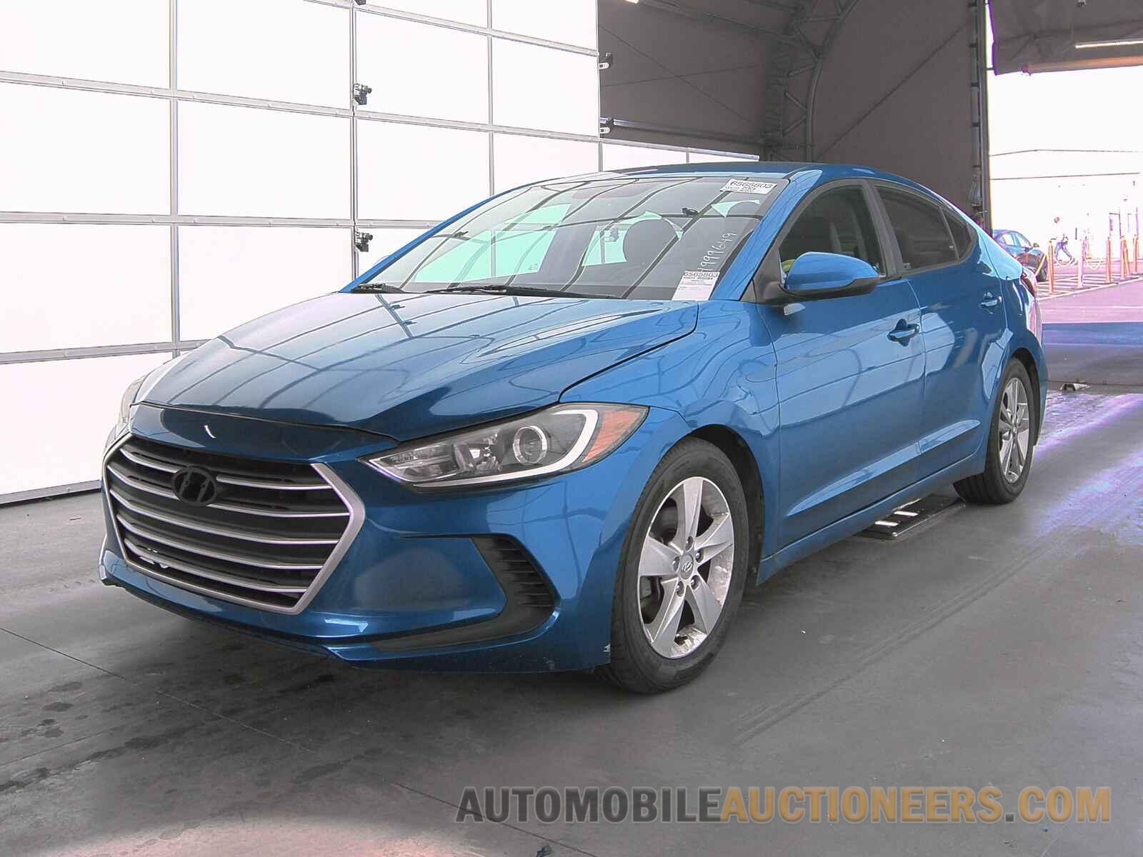 KMHD84LF9HU383230 Hyundai Elantra SE 2017