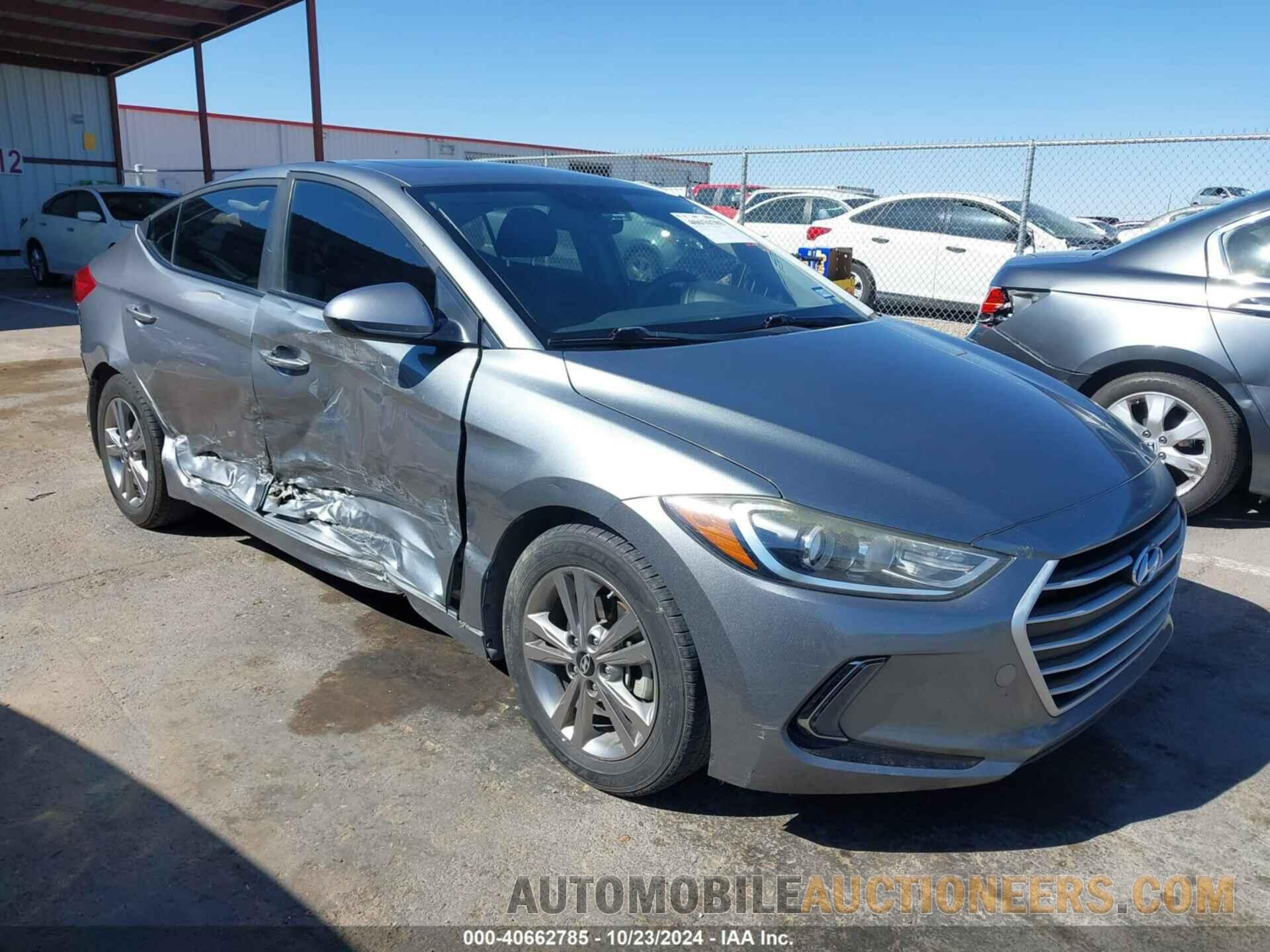 KMHD84LF9HU386015 HYUNDAI ELANTRA 2017