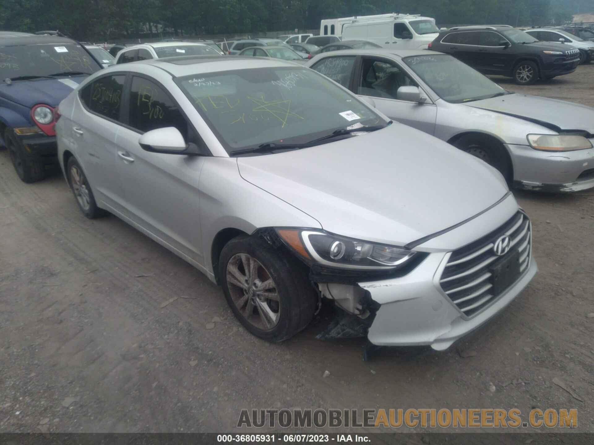 KMHD84LF9JU493278 HYUNDAI ELANTRA 2018