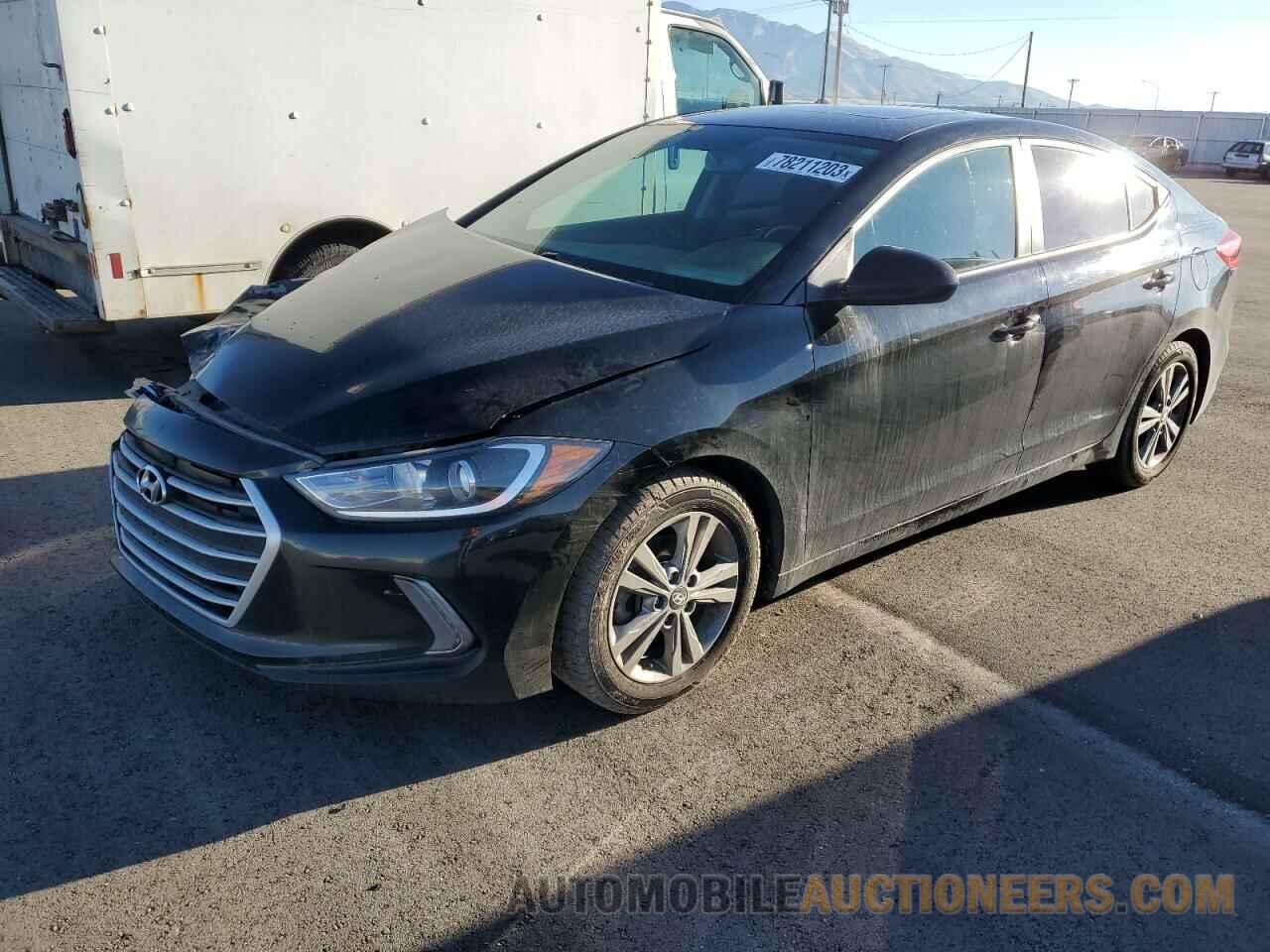 KMHD84LF9JU505350 HYUNDAI ELANTRA 2018