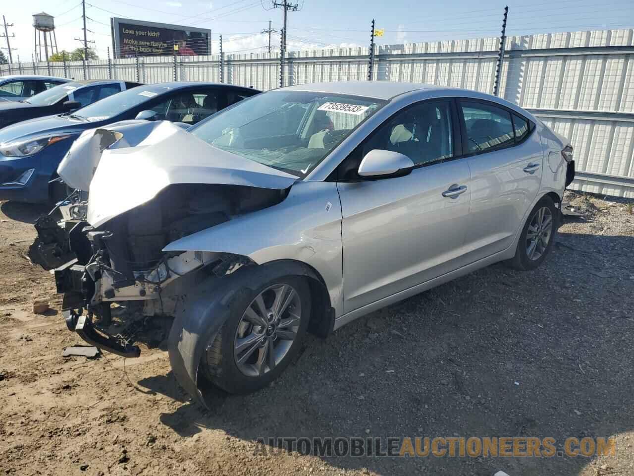 KMHD84LF9JU519250 HYUNDAI ELANTRA 2018