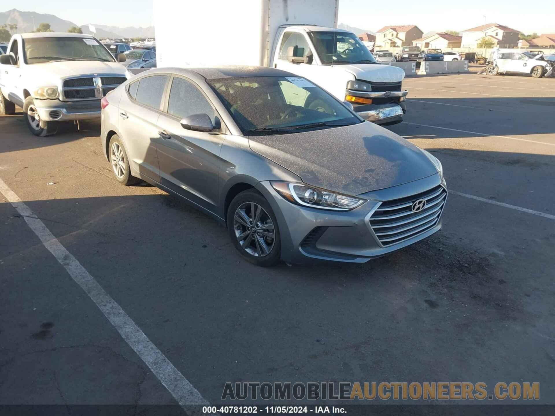 KMHD84LF9JU534640 HYUNDAI ELANTRA 2018