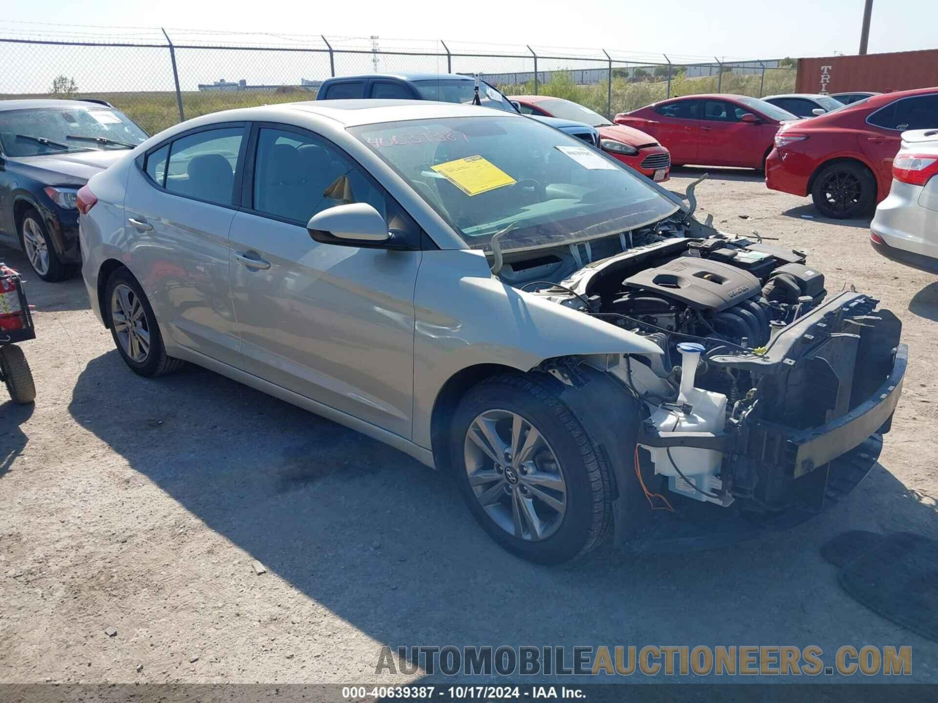 KMHD84LF9JU543824 HYUNDAI ELANTRA 2018