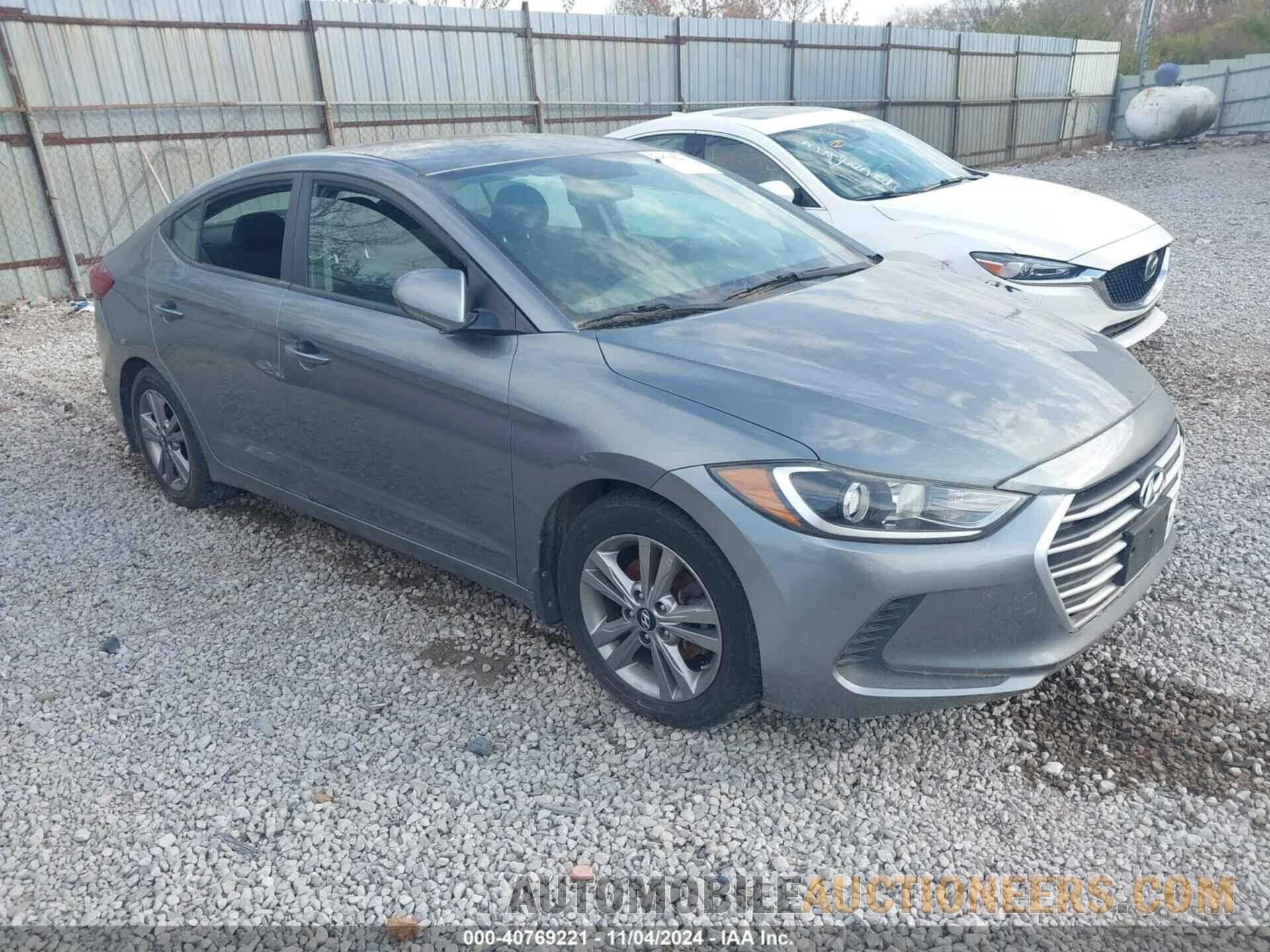 KMHD84LF9JU556279 HYUNDAI ELANTRA 2018