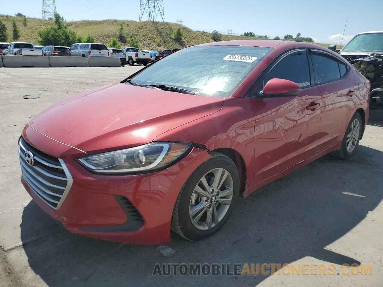 KMHD84LF9JU585524 HYUNDAI ELANTRA 2018