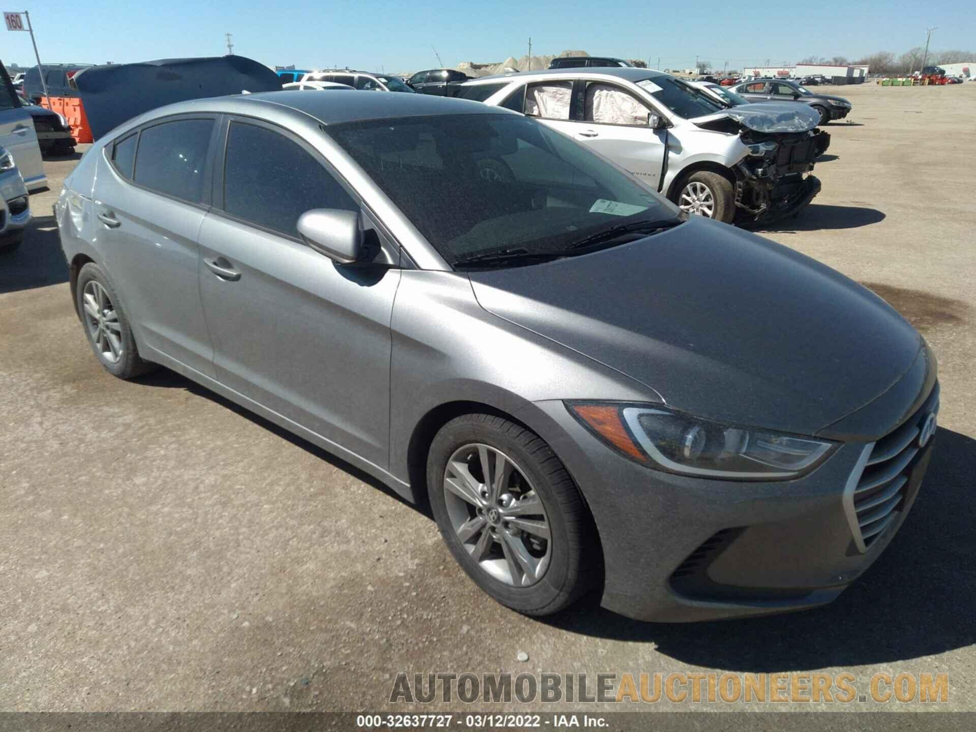 KMHD84LF9JU608011 HYUNDAI ELANTRA 2018