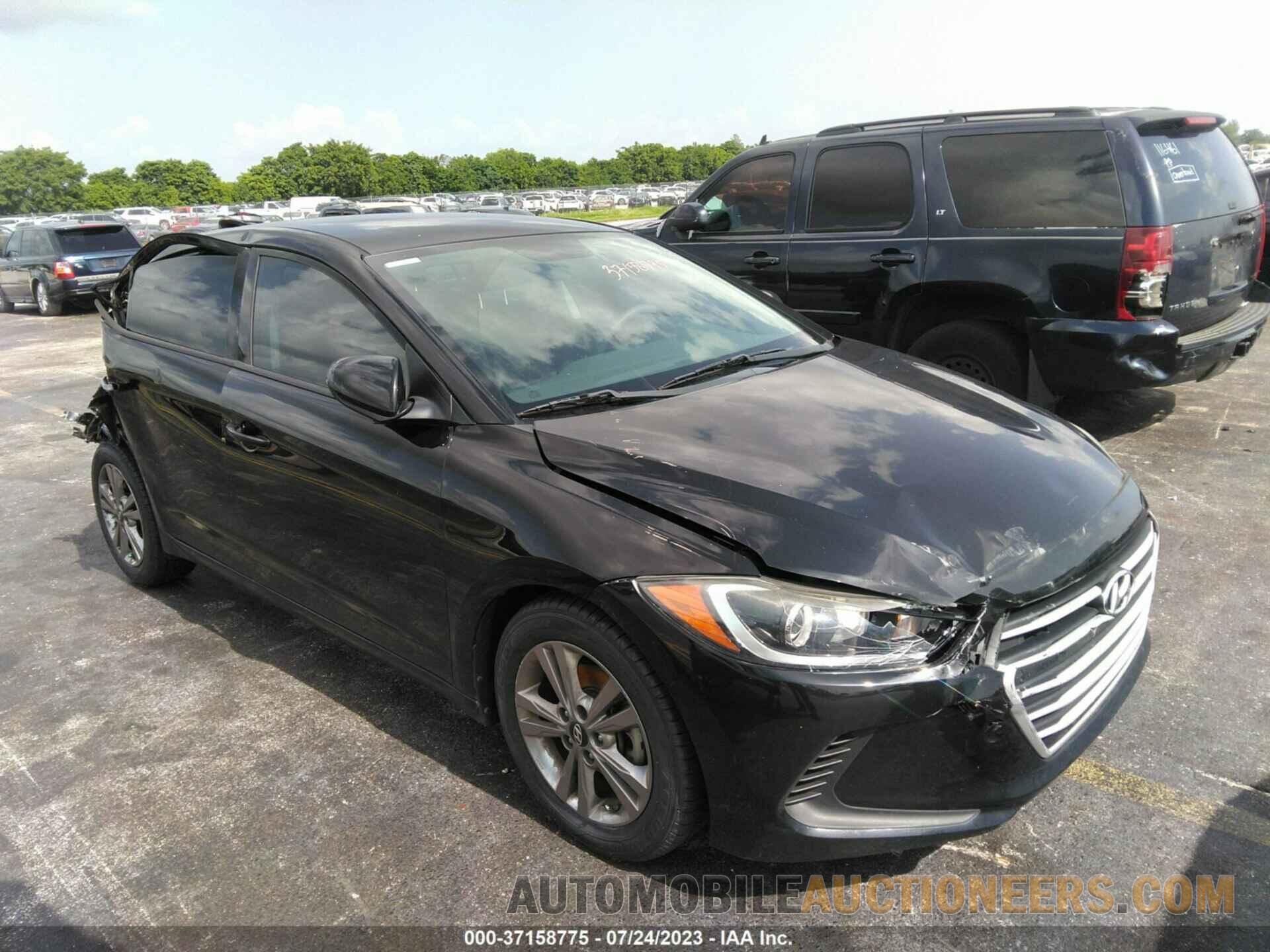 KMHD84LF9JU612771 HYUNDAI ELANTRA 2018