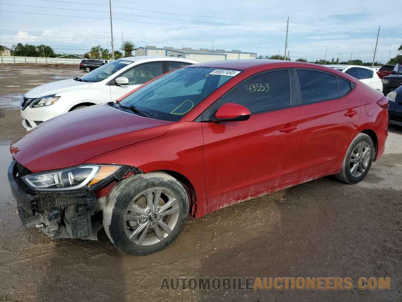 KMHD84LF9JU656740 HYUNDAI ELANTRA 2018