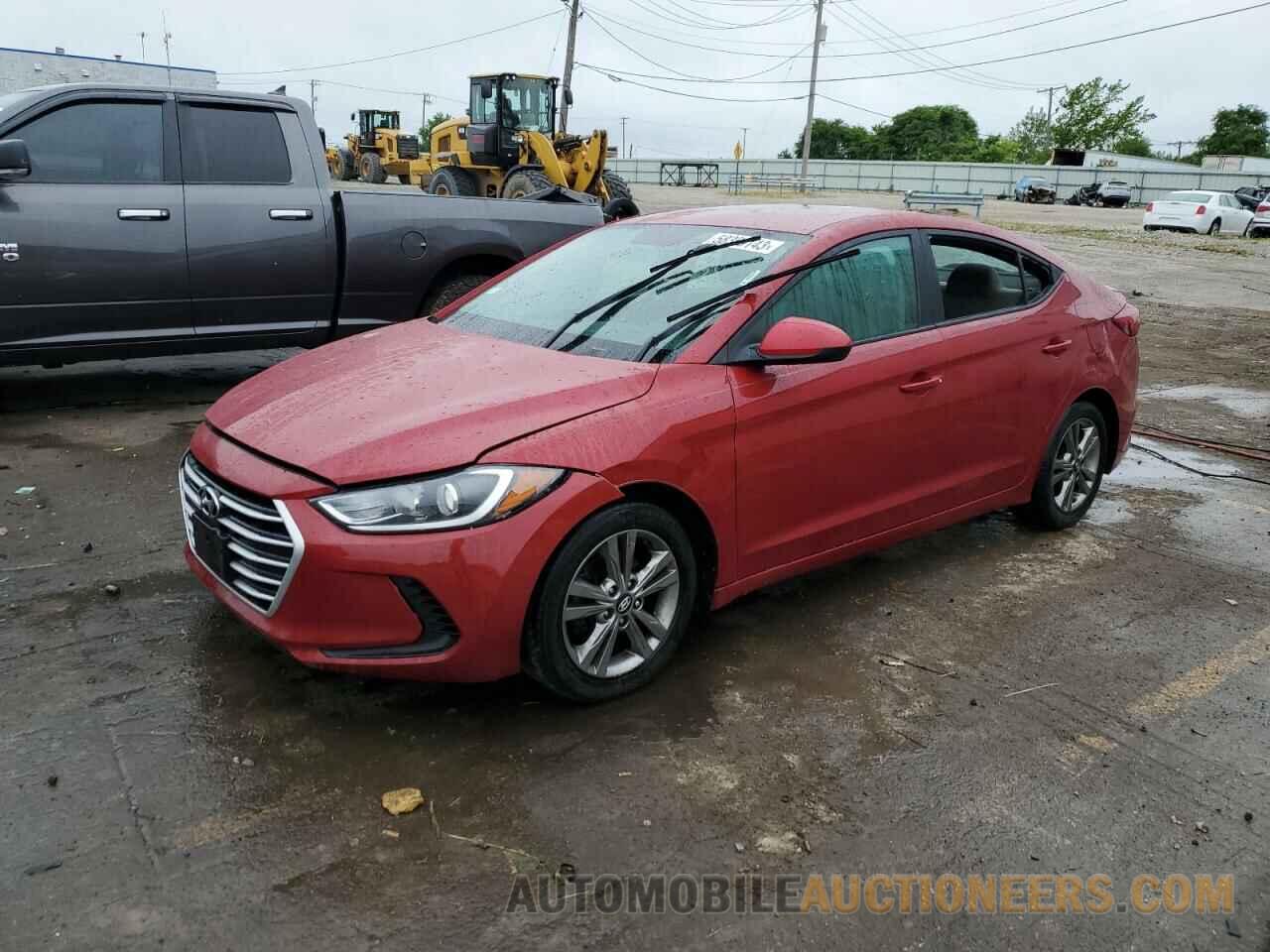 KMHD84LF9JU659184 HYUNDAI ELANTRA 2018