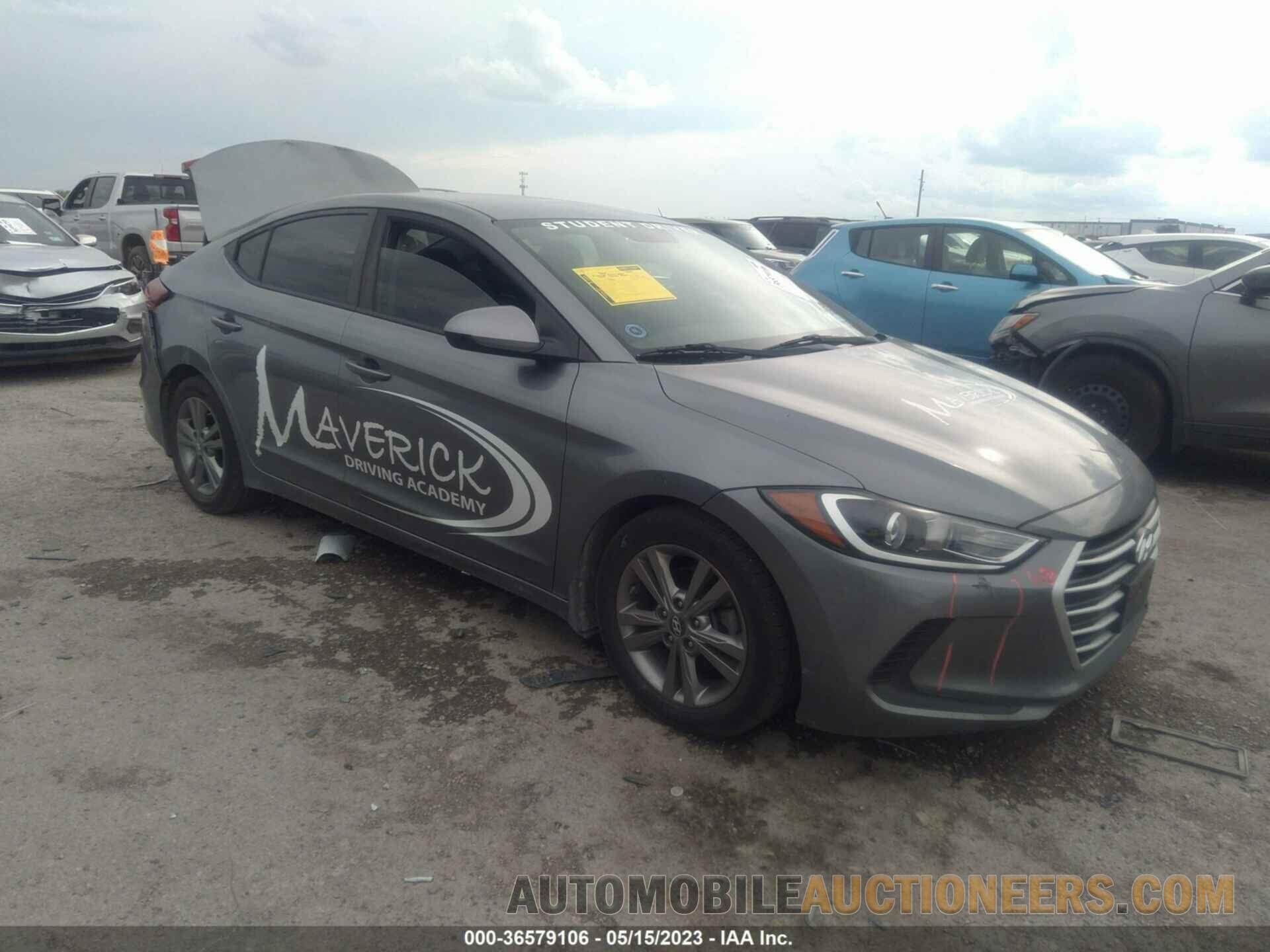 KMHD84LF9JU687521 HYUNDAI ELANTRA 2018