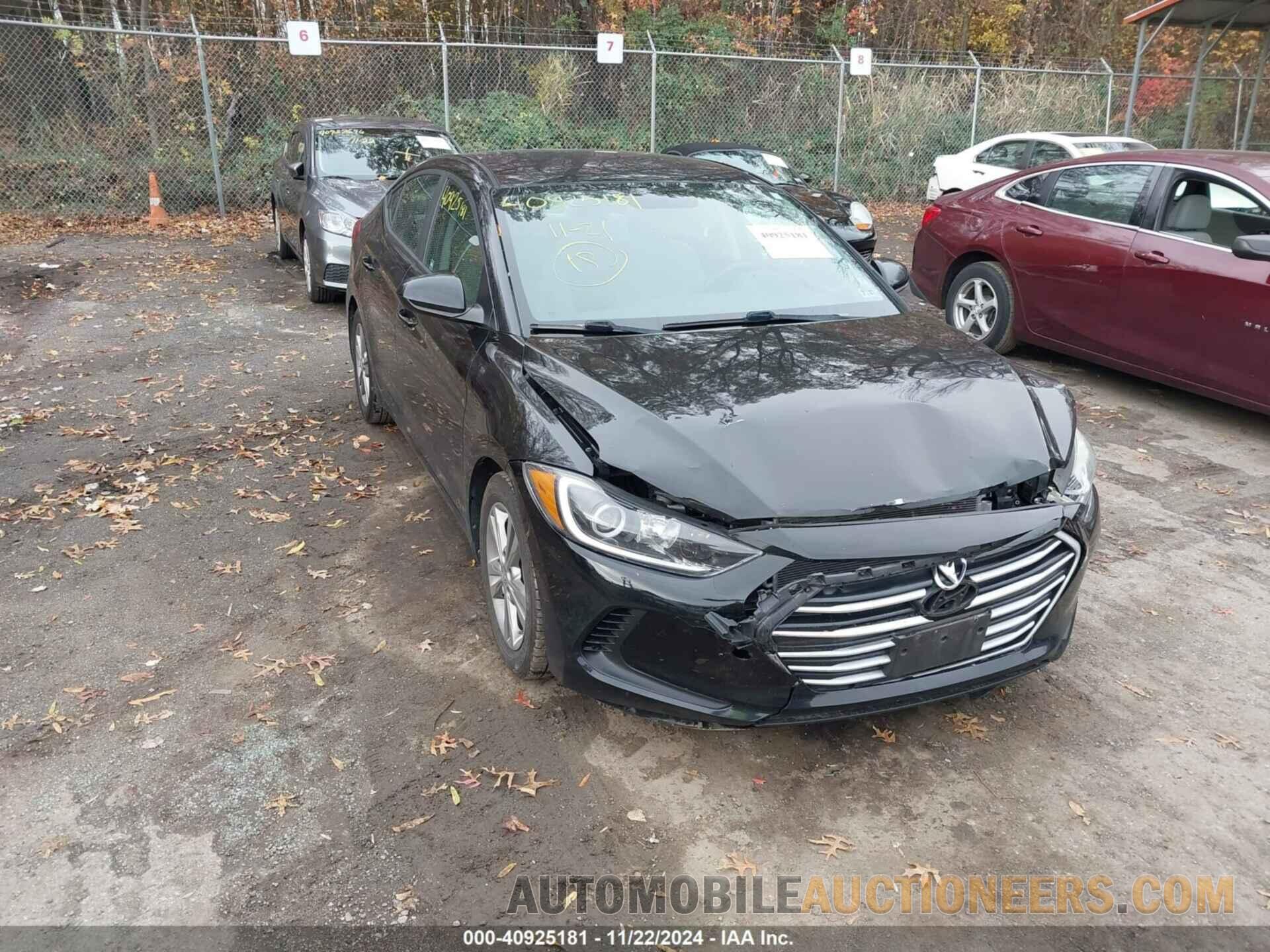 KMHD84LFXHU099637 HYUNDAI ELANTRA 2017