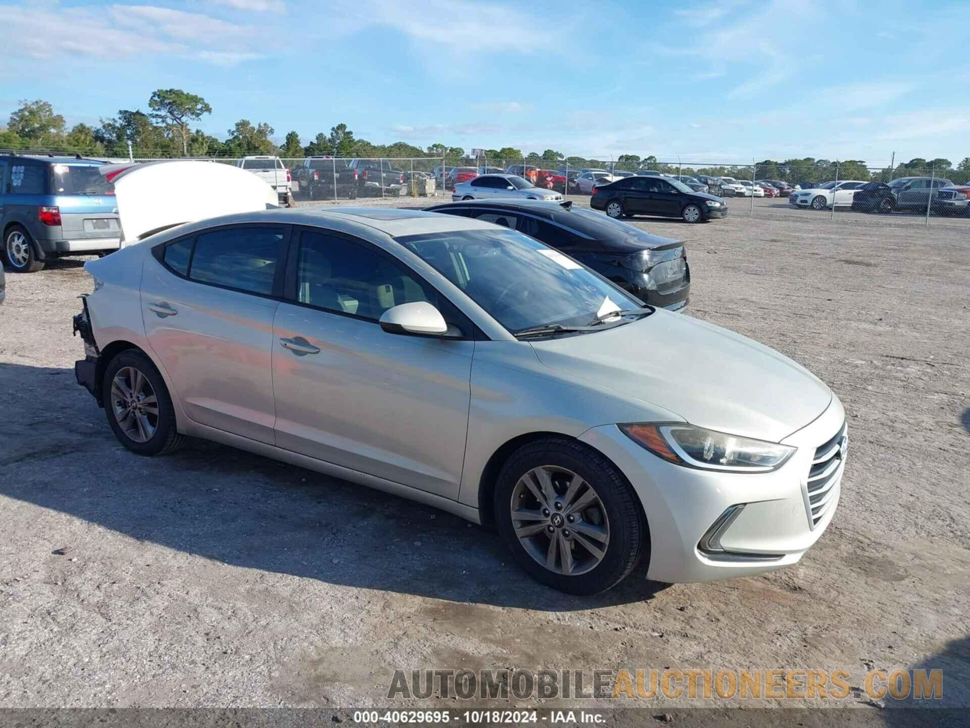 KMHD84LFXHU246166 HYUNDAI ELANTRA 2017