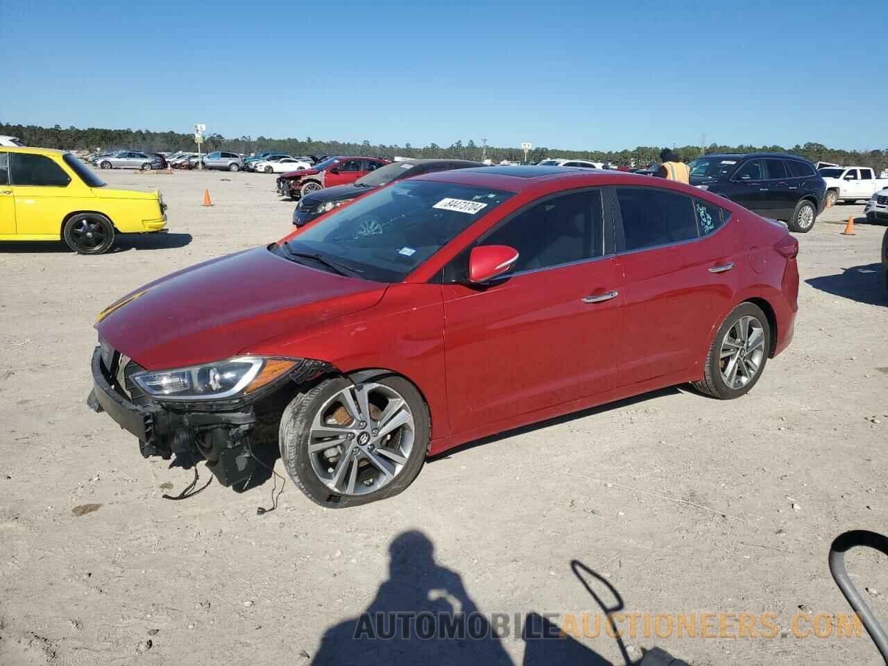 KMHD84LFXHU285517 HYUNDAI ELANTRA 2017