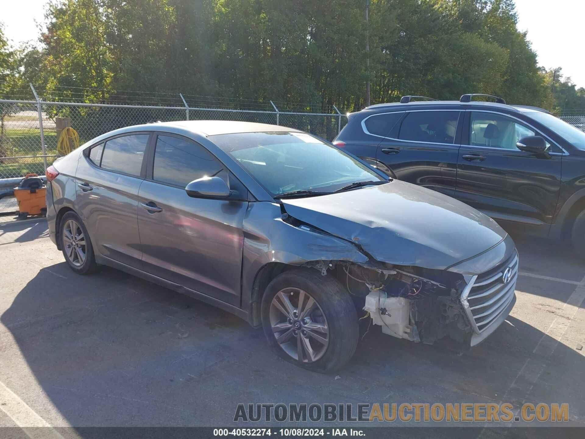 KMHD84LFXHU398402 HYUNDAI ELANTRA 2017