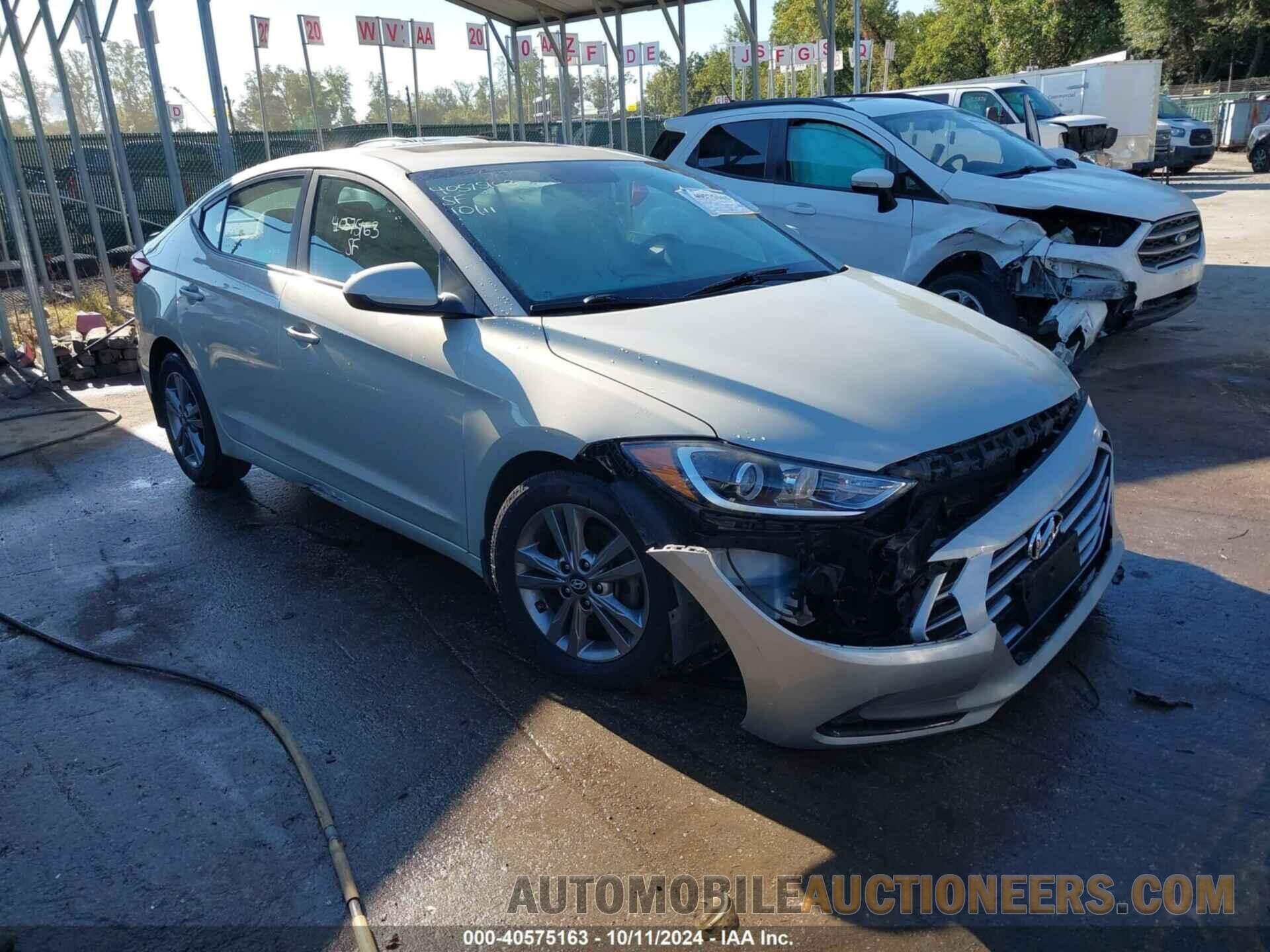 KMHD84LFXHU430278 HYUNDAI ELANTRA 2017