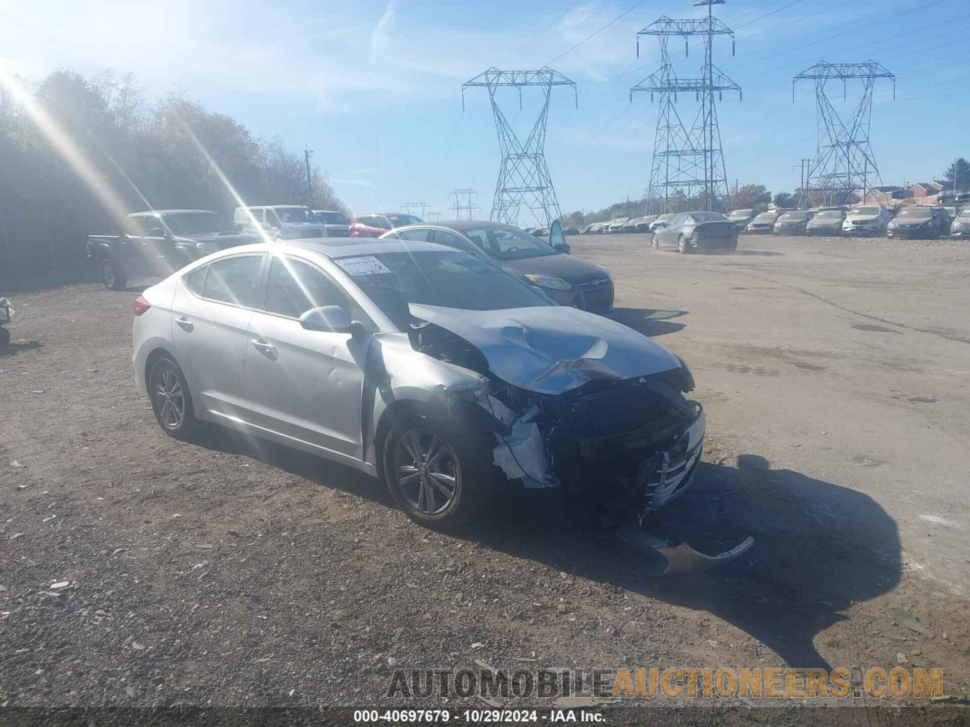 KMHD84LFXJU479518 HYUNDAI ELANTRA 2018