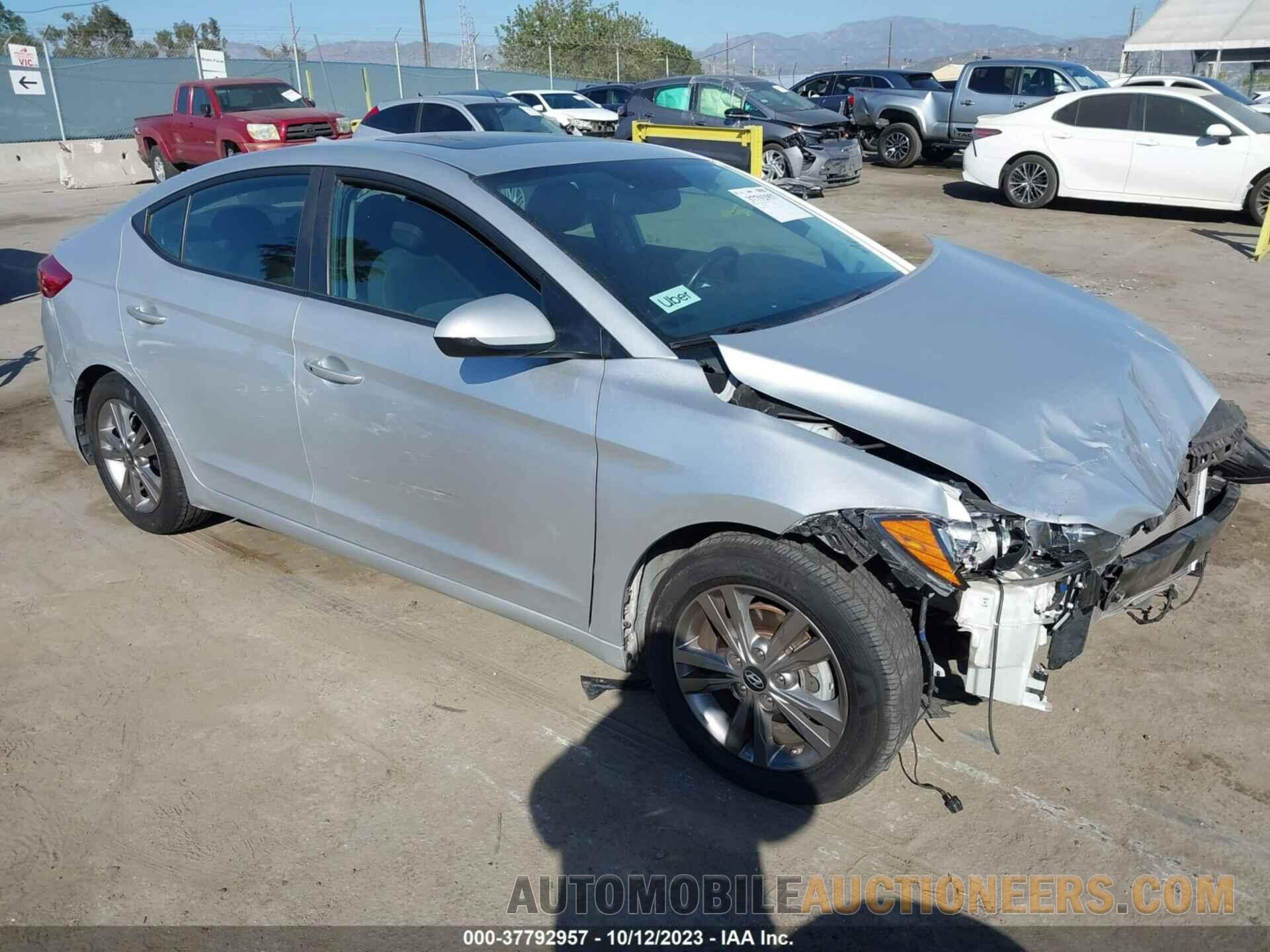 KMHD84LFXJU508337 HYUNDAI ELANTRA 2018