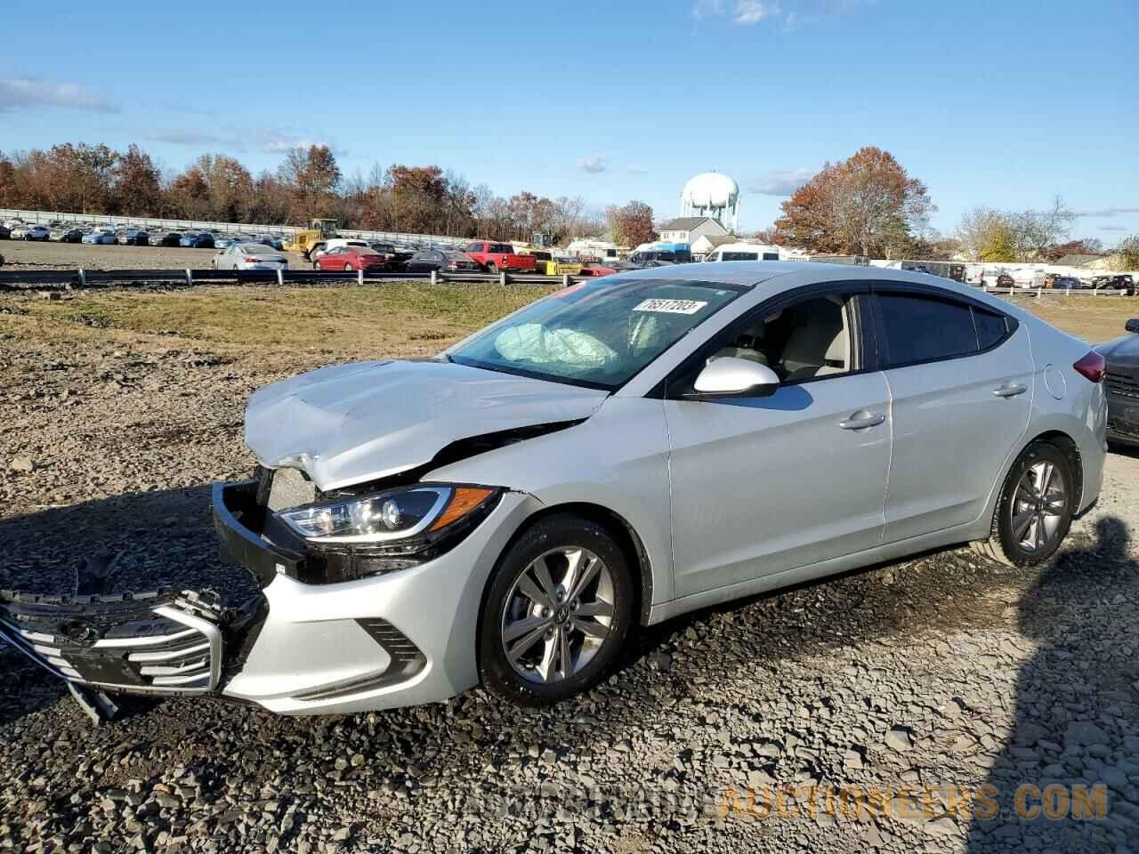 KMHD84LFXJU520455 HYUNDAI ELANTRA 2018