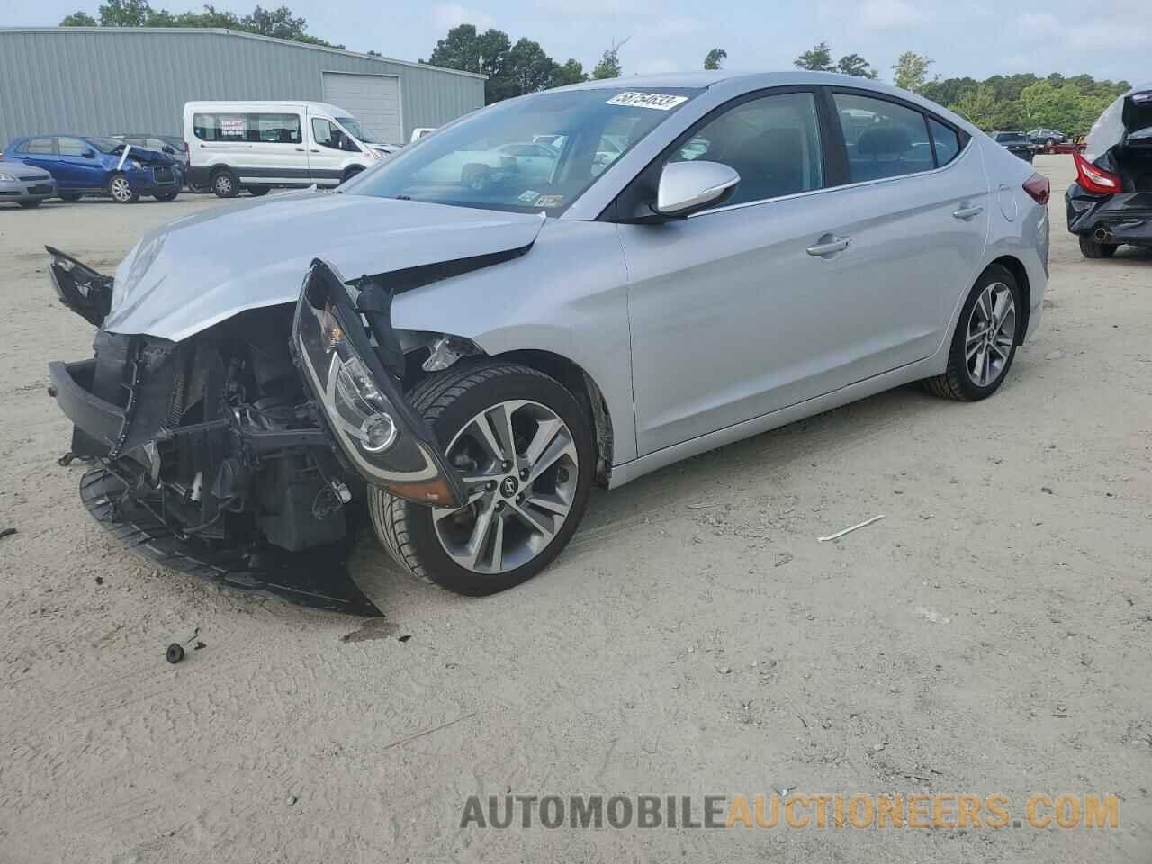 KMHD84LFXJU525168 HYUNDAI ELANTRA 2018