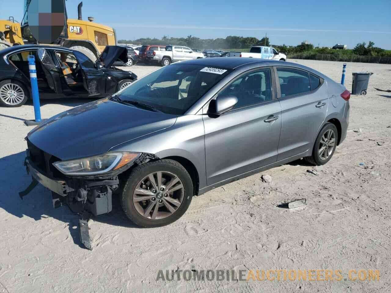 KMHD84LFXJU534582 HYUNDAI ELANTRA 2018