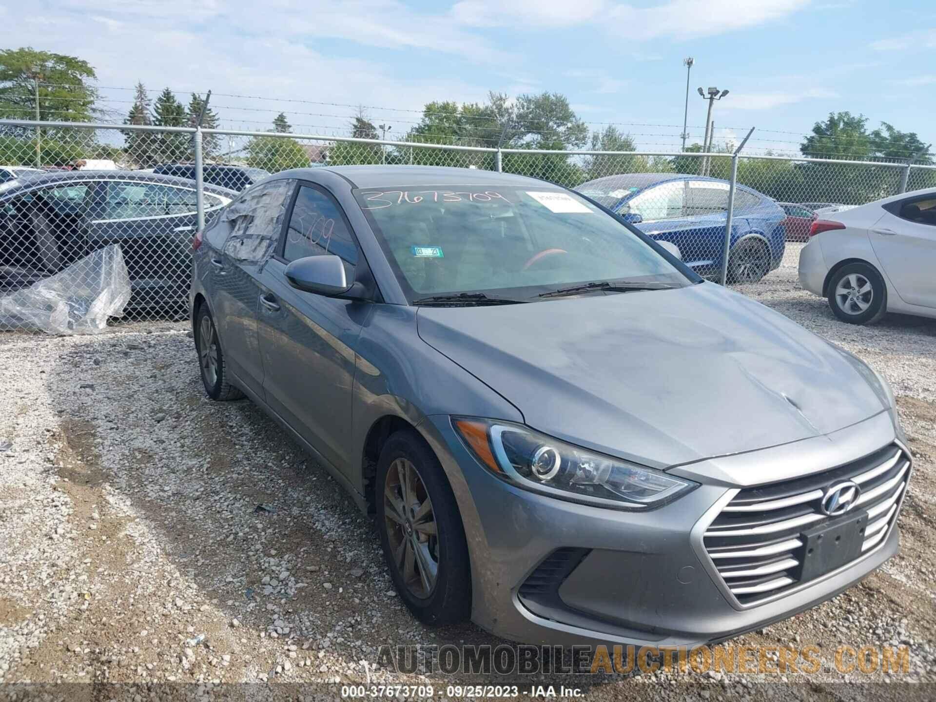 KMHD84LFXJU537272 HYUNDAI ELANTRA 2018