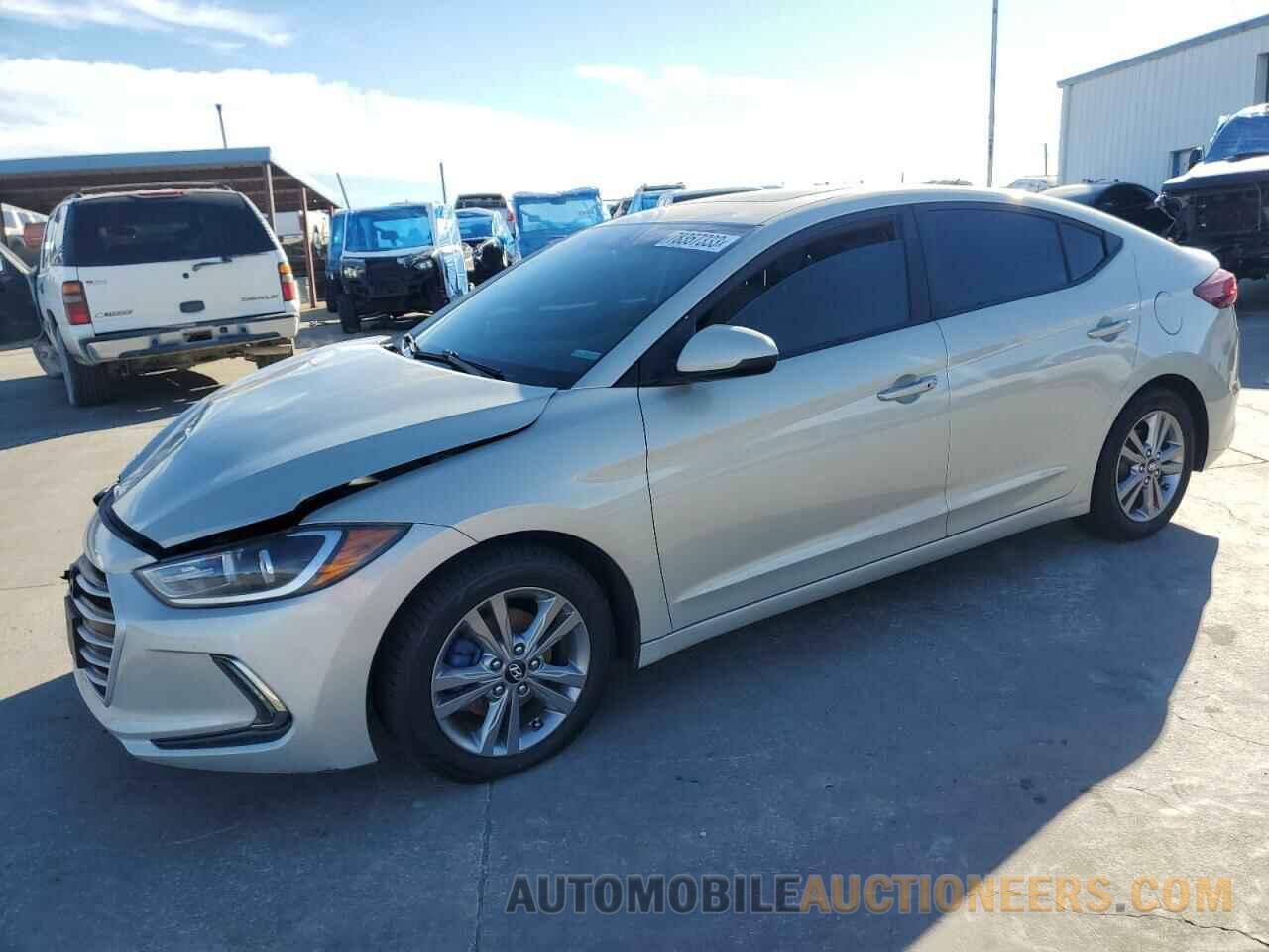 KMHD84LFXJU543766 HYUNDAI ELANTRA 2018