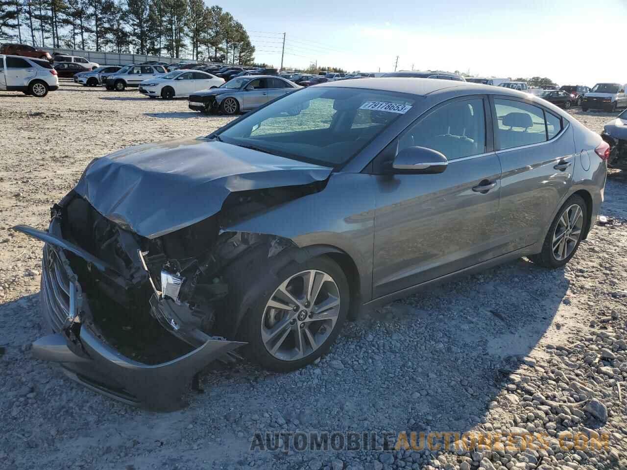 KMHD84LFXJU572250 HYUNDAI ELANTRA 2018