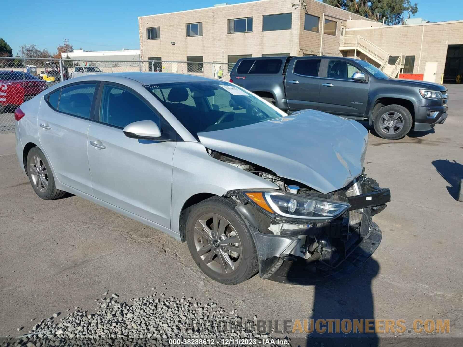 KMHD84LFXJU587931 HYUNDAI ELANTRA 2018