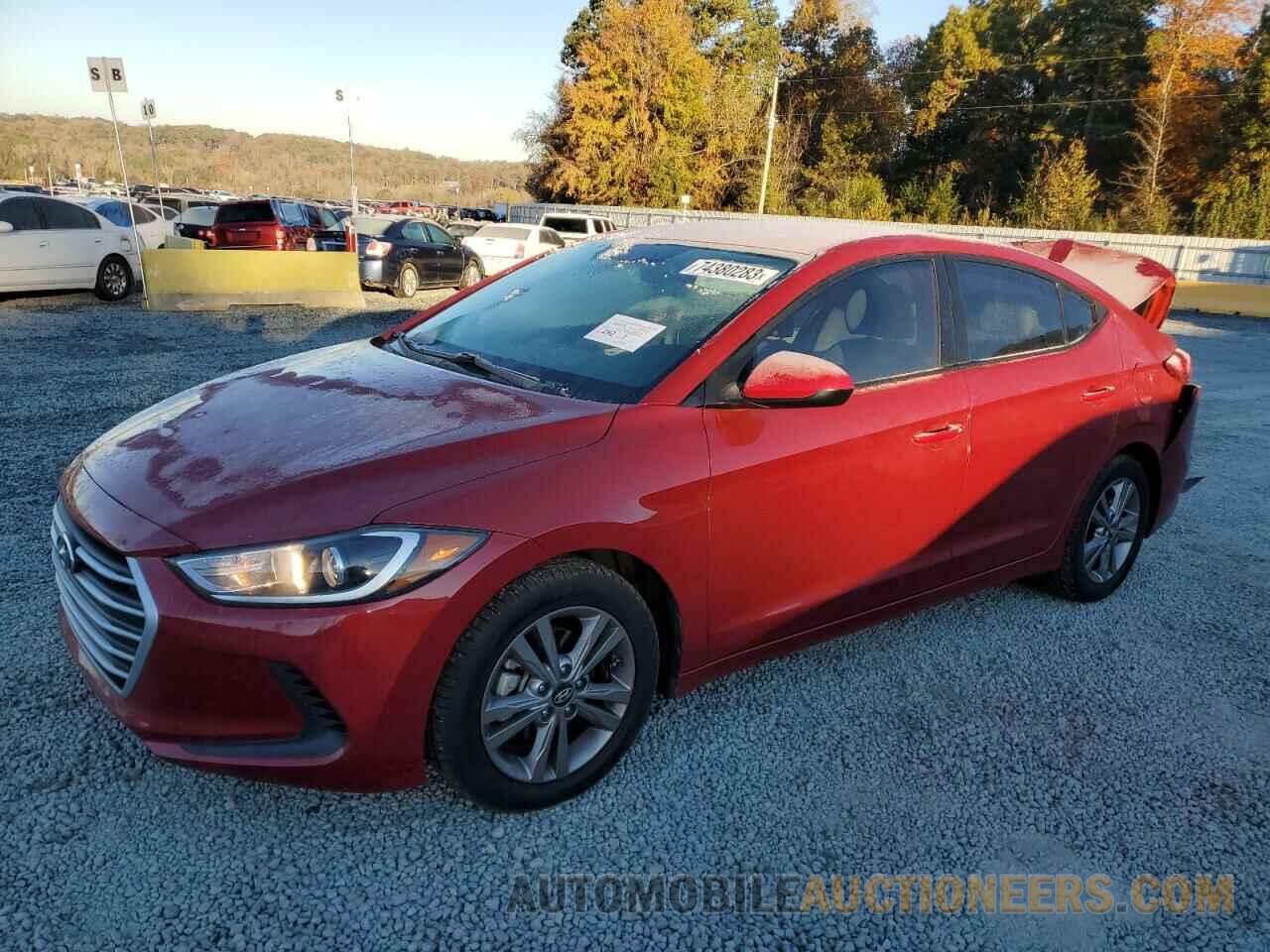 KMHD84LFXJU593308 HYUNDAI ELANTRA 2018