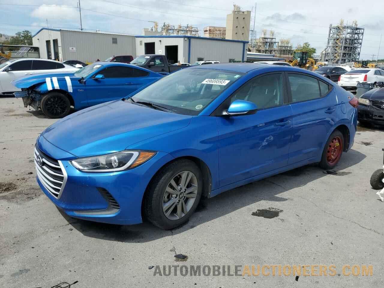 KMHD84LFXJU593681 HYUNDAI ELANTRA 2018