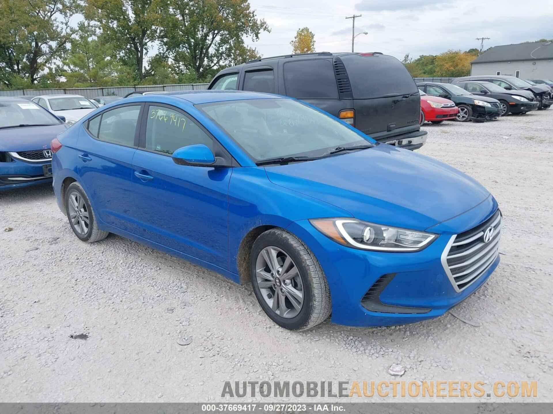 KMHD84LFXJU608230 HYUNDAI ELANTRA 2018