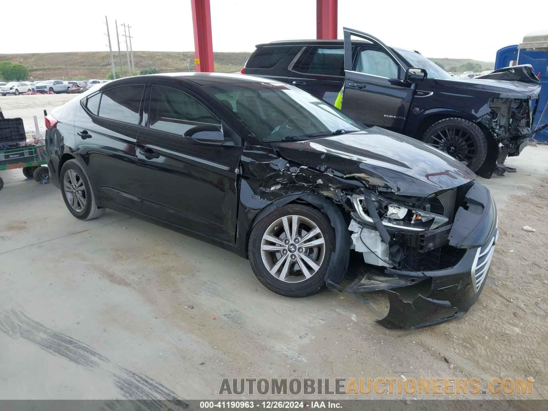 KMHD84LFXJU610625 HYUNDAI ELANTRA 2018